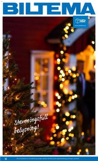 Biltema kundeavis stermingstull belysning!