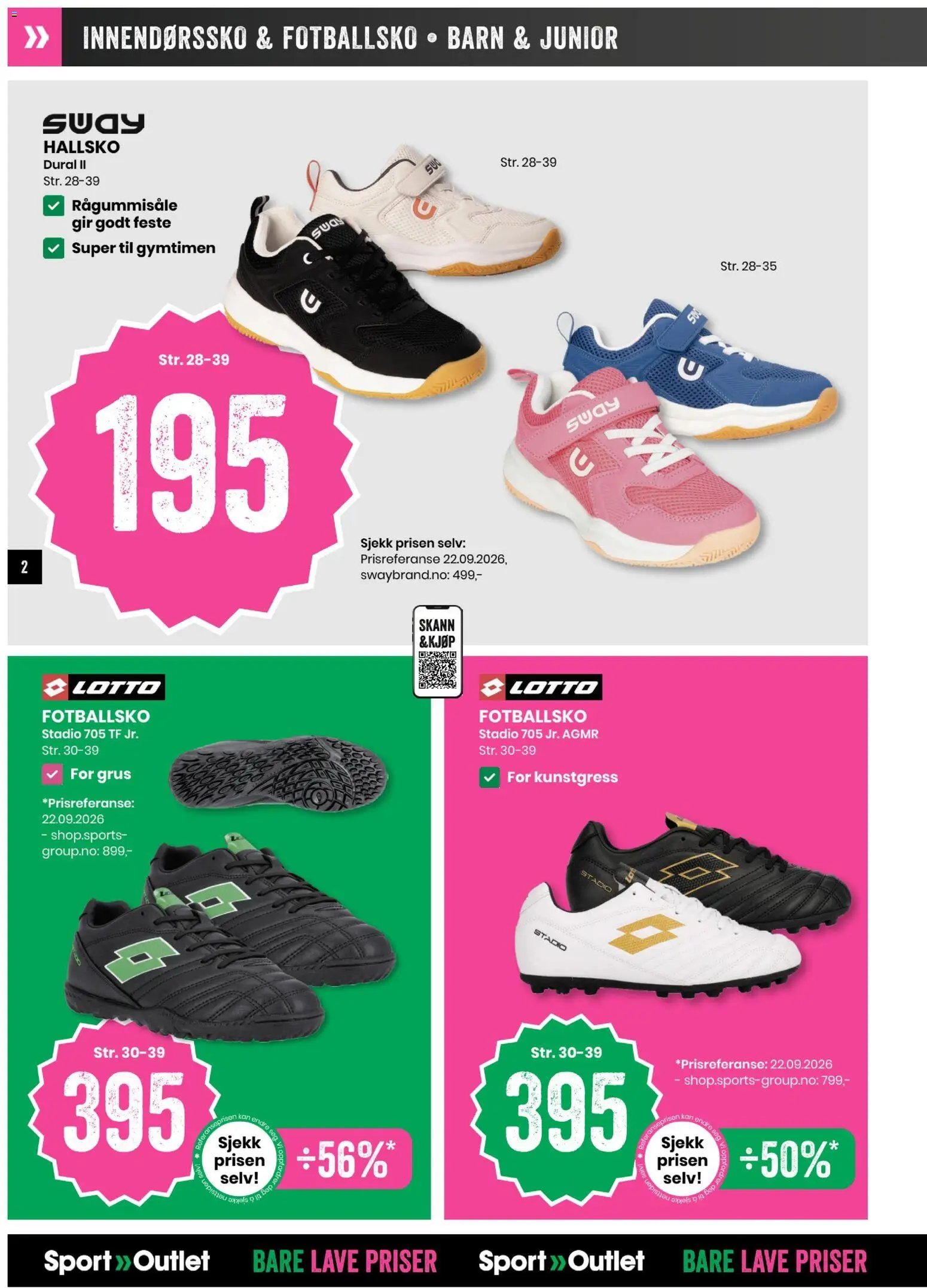 Sport Outlet kundeavis