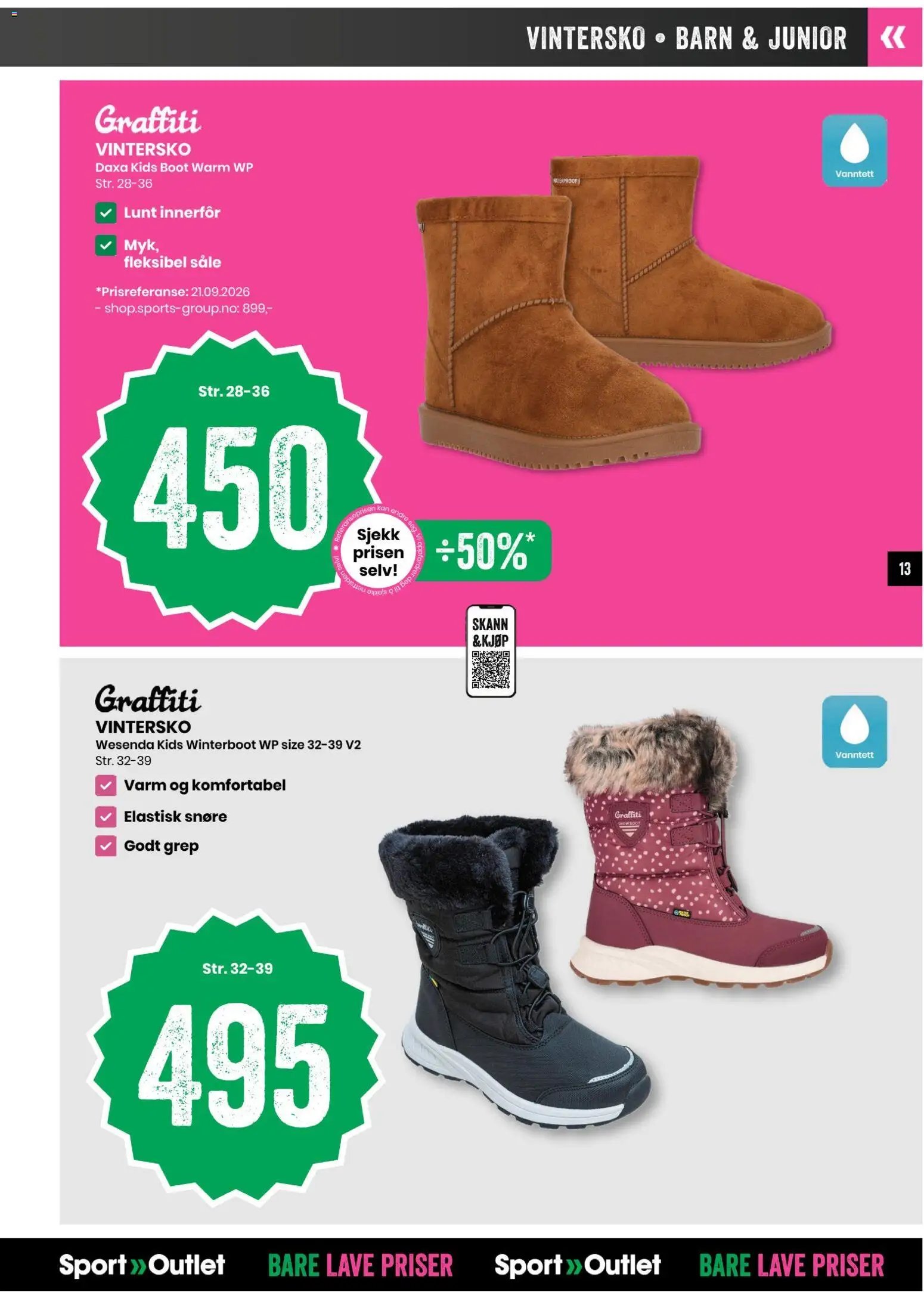 Sport Outlet kundeavis