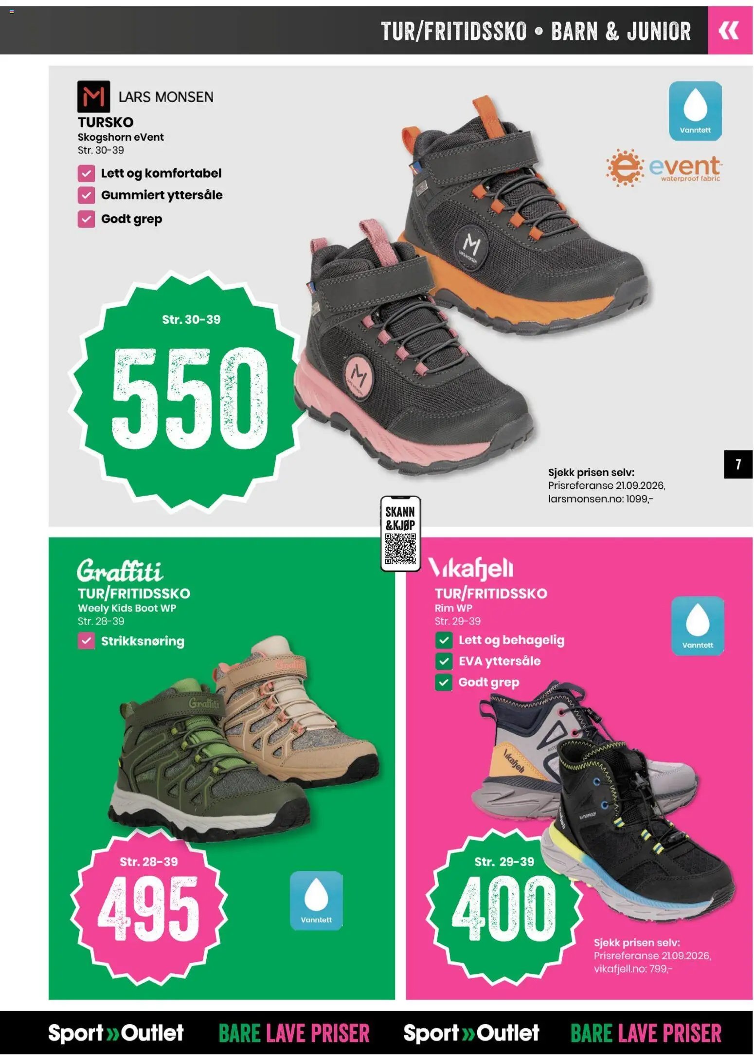 Sport Outlet kundeavis