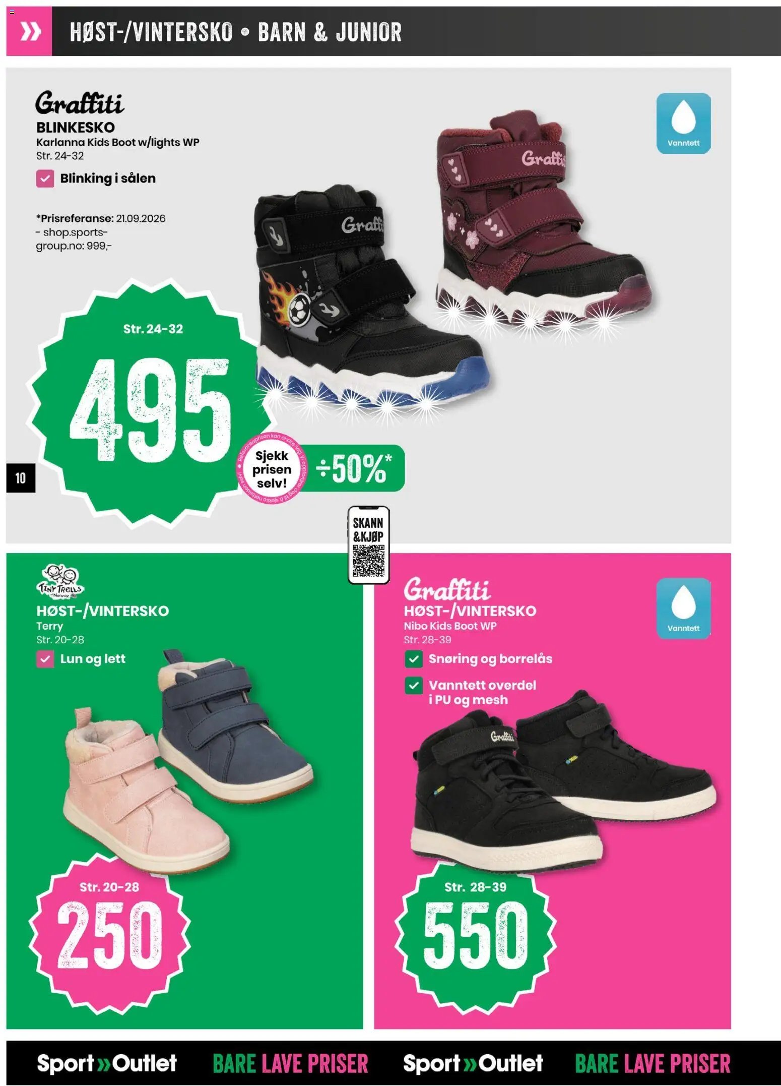Sport Outlet kundeavis