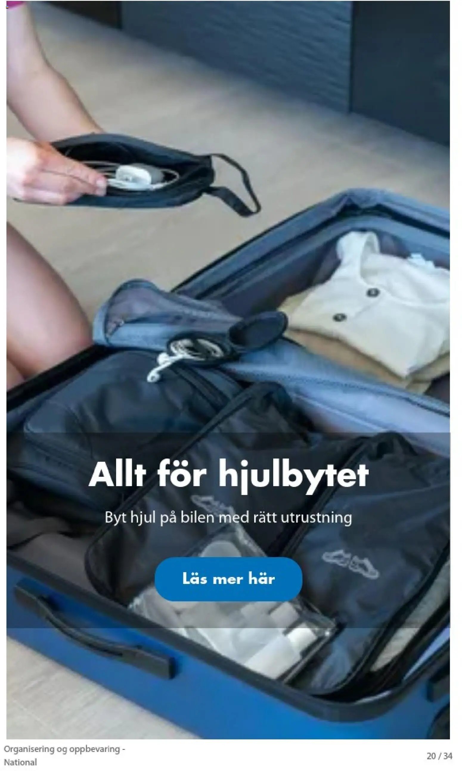 Biltema kundeavis Organisering og oppbevaring