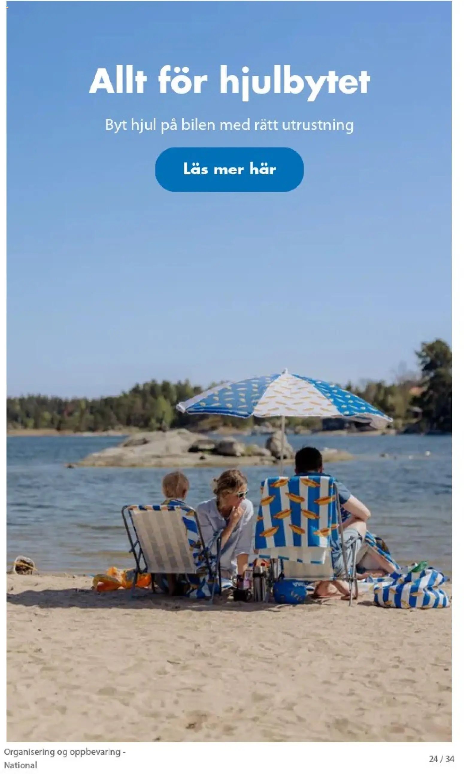 Biltema kundeavis Organisering og oppbevaring