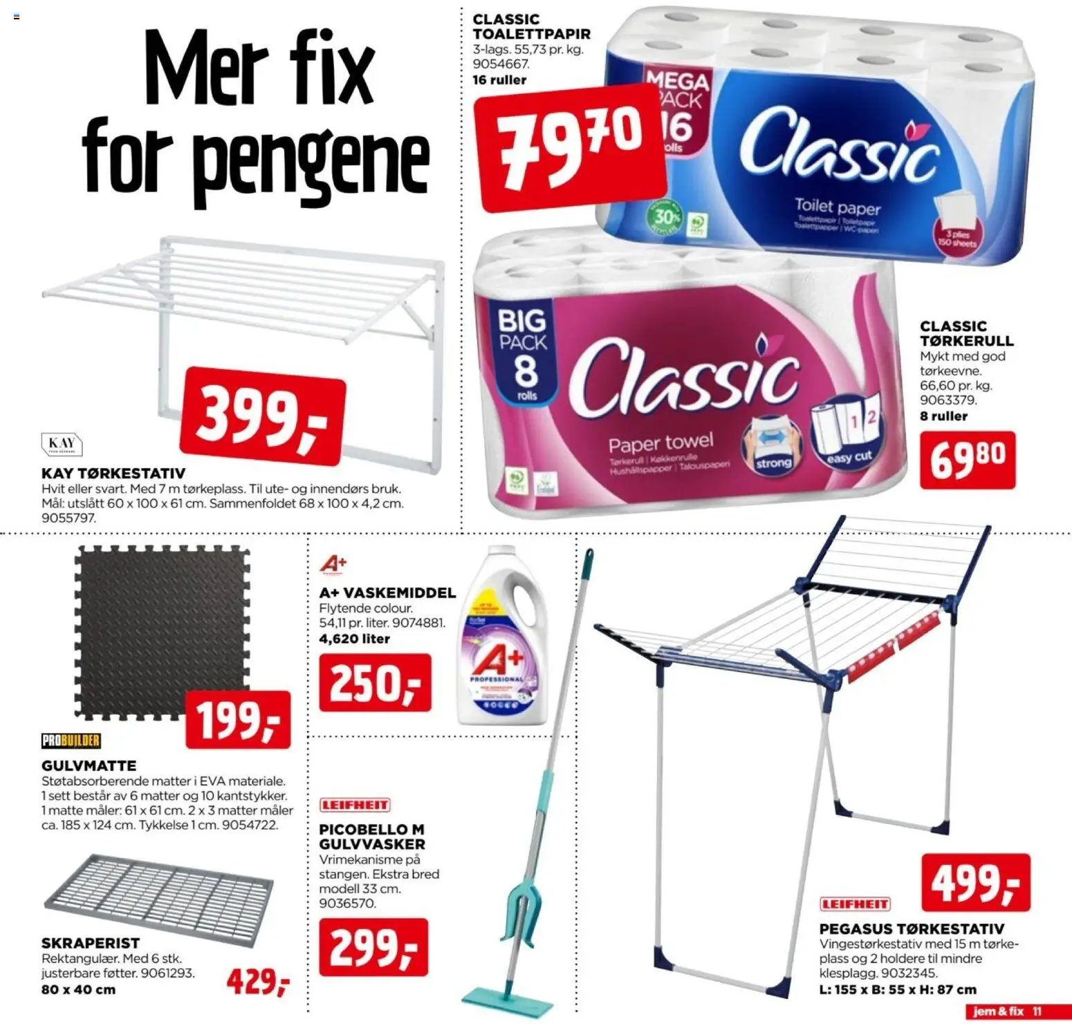 Jem & Fix kundeavis