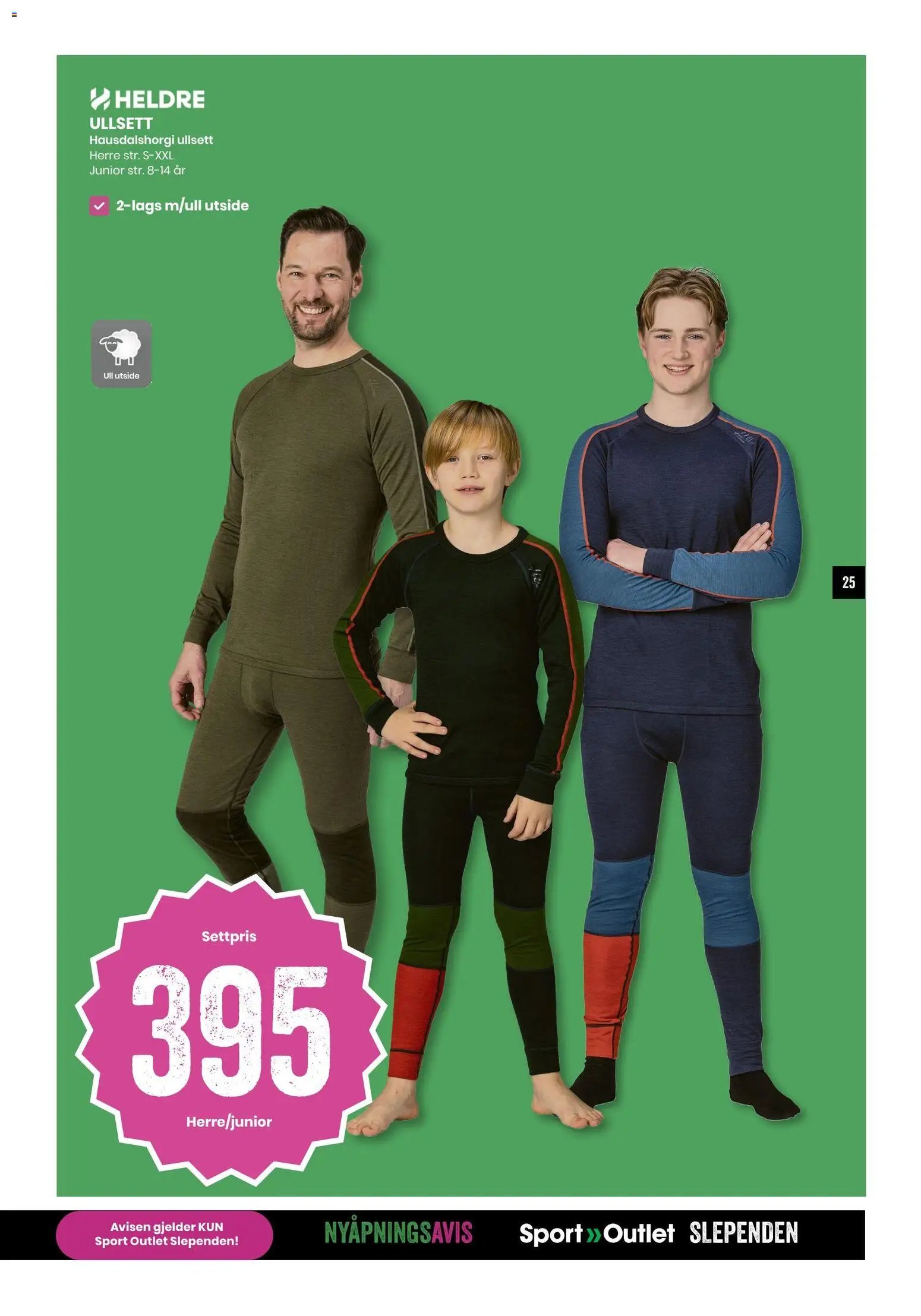 Sport Outlet Nyåpning Slependen