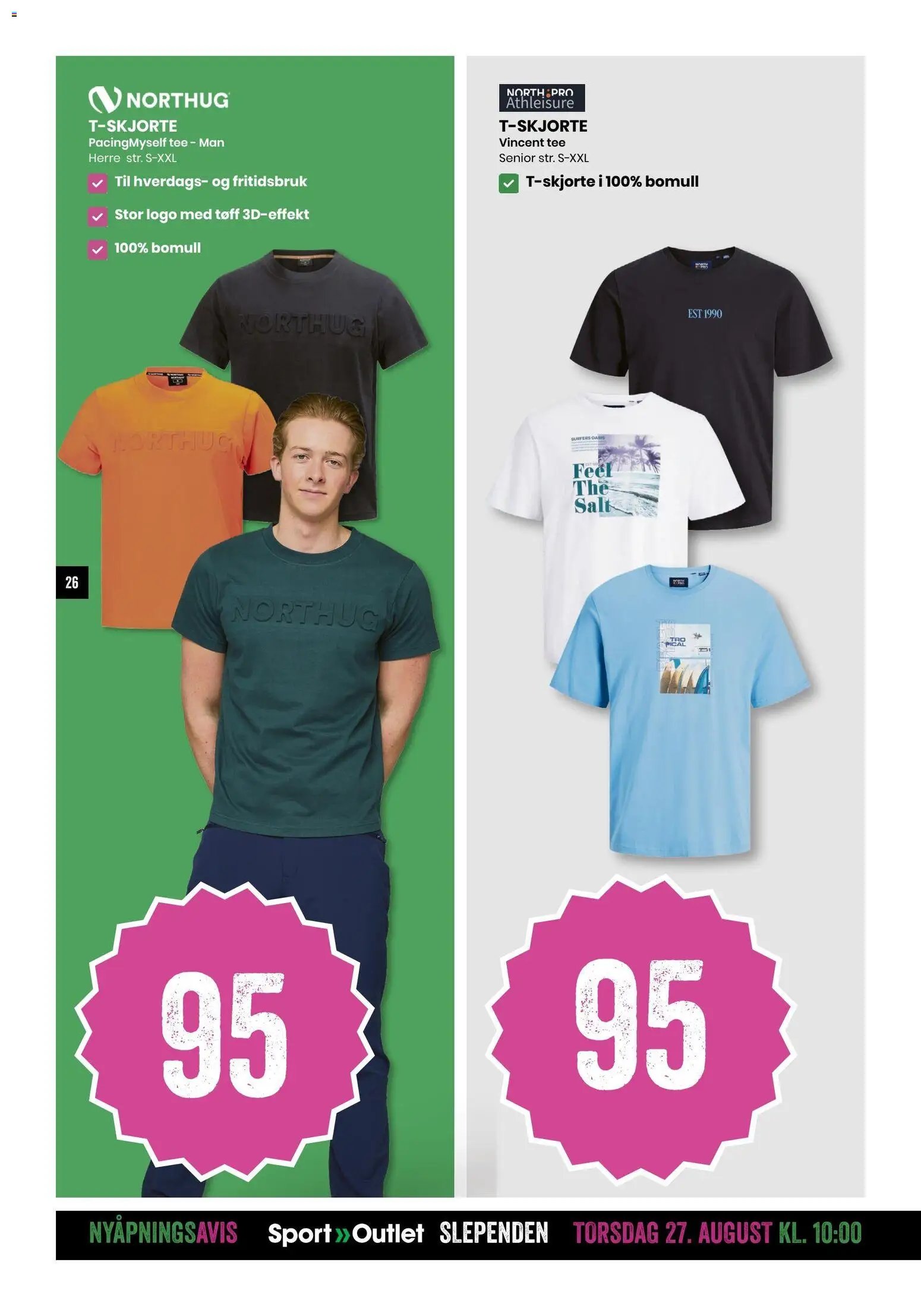 Sport Outlet Nyåpning Slependen