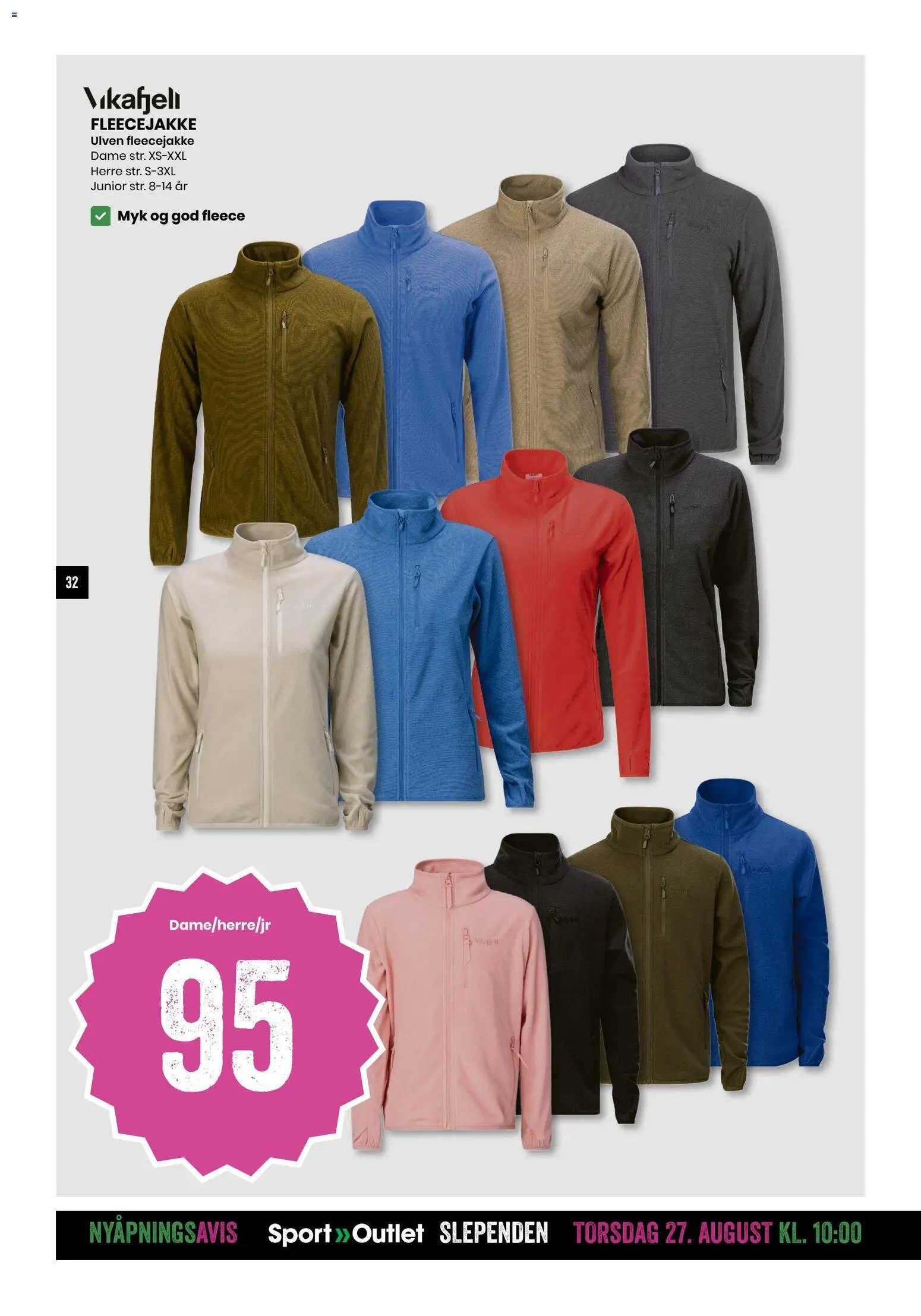 Sport Outlet Nyåpning Slependen