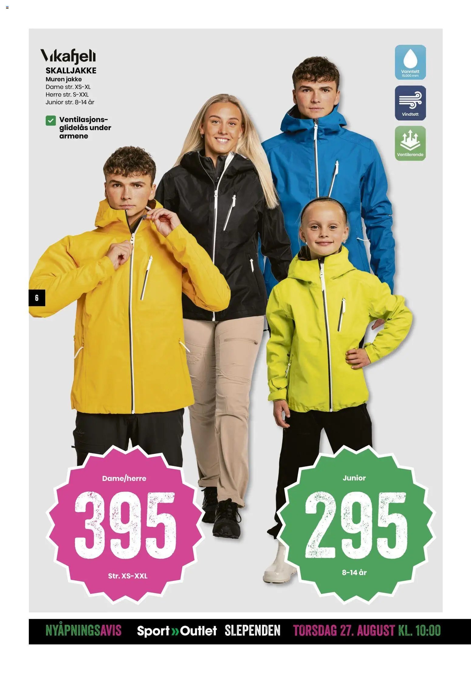 Sport Outlet Nyåpning Slependen