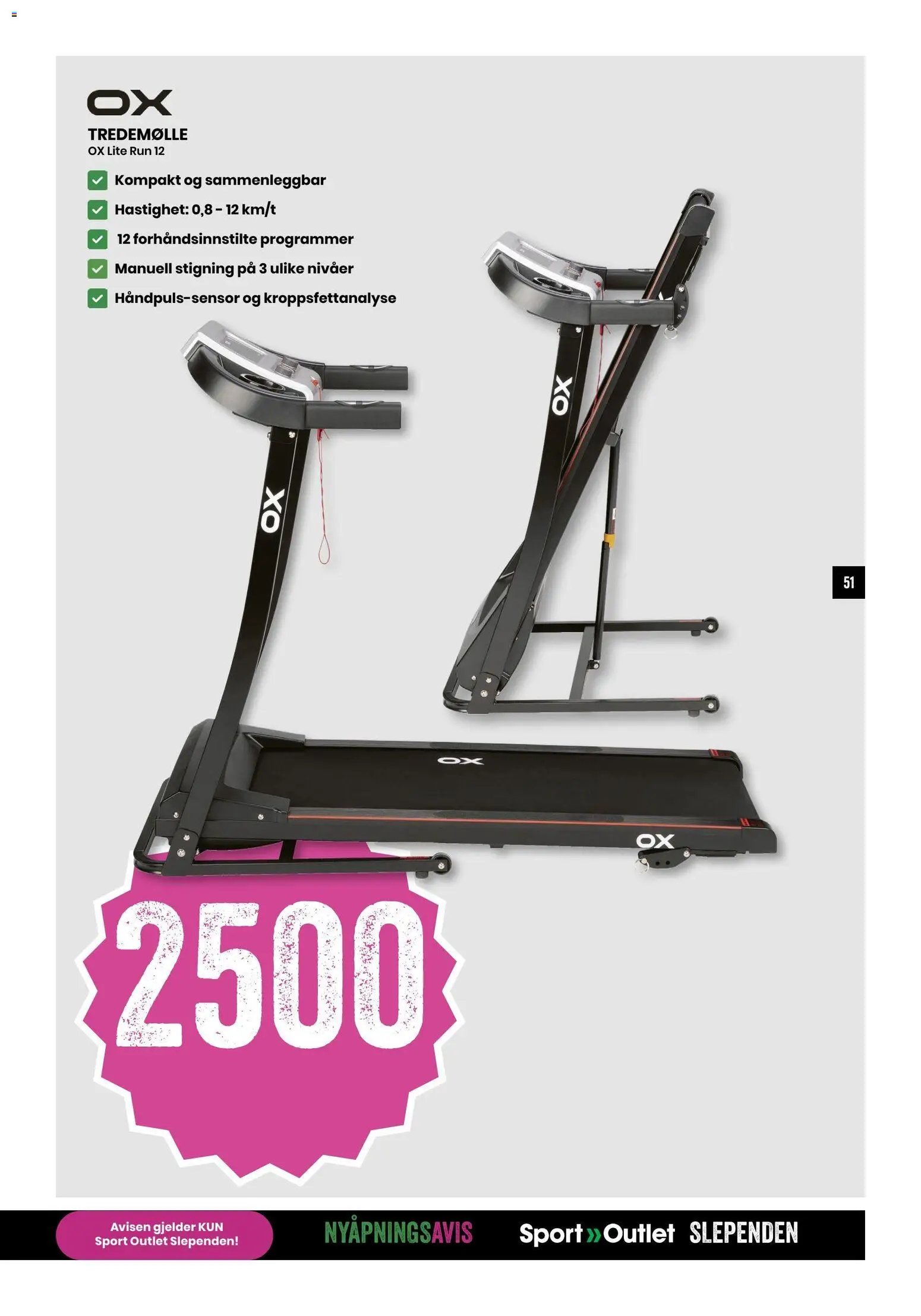 Sport Outlet Nyåpning Slependen