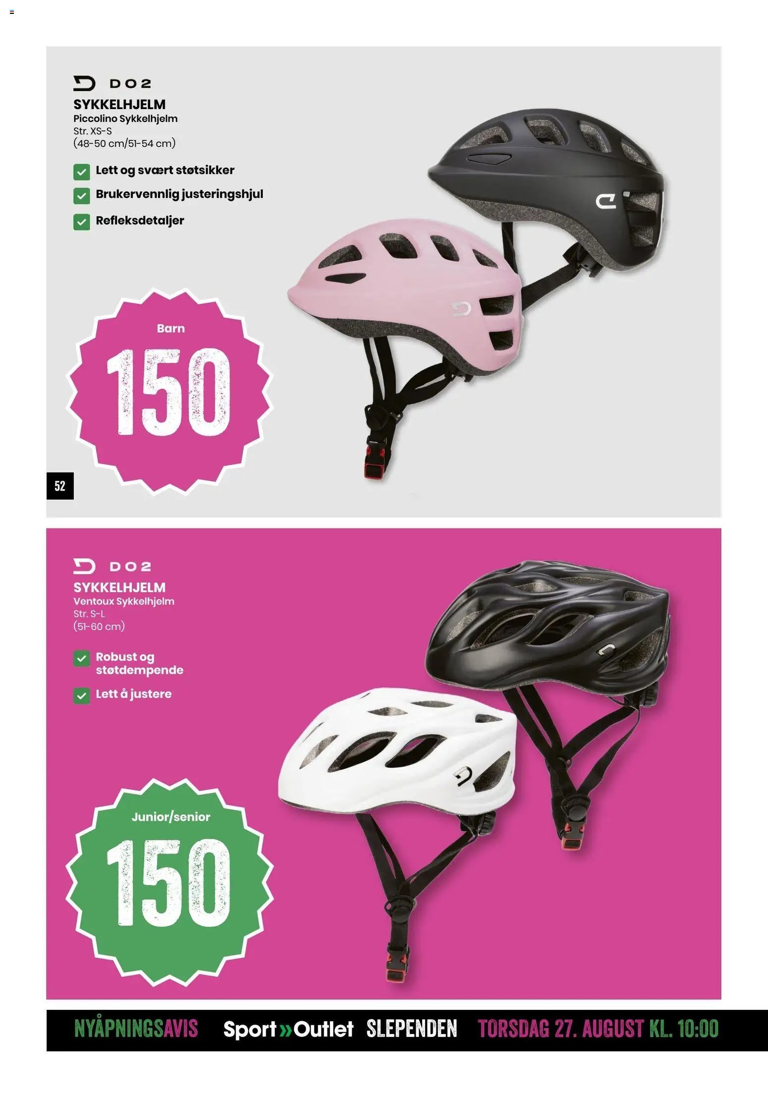 Sport Outlet Nyåpning Slependen