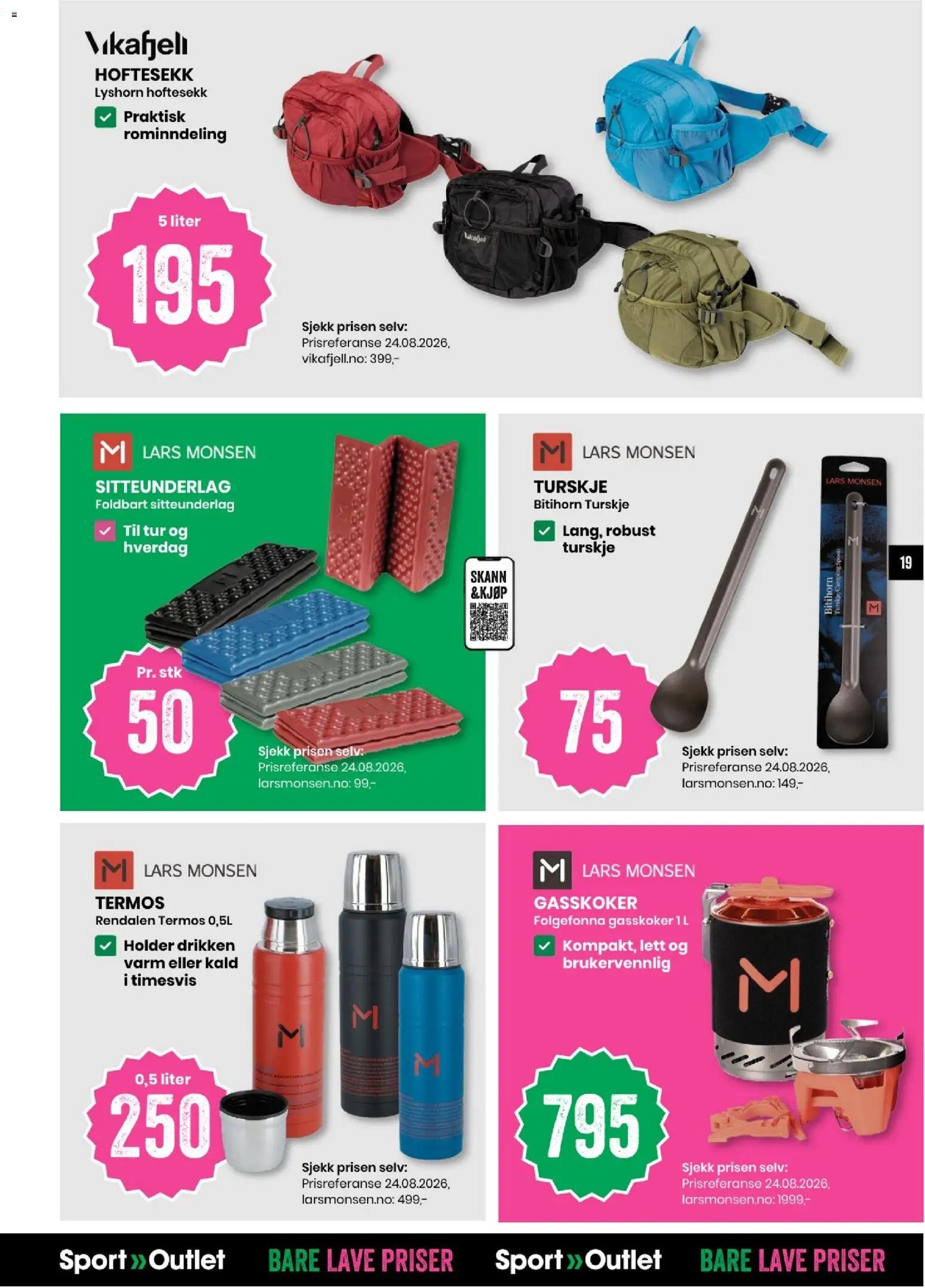 Sport Outlet kundeavis