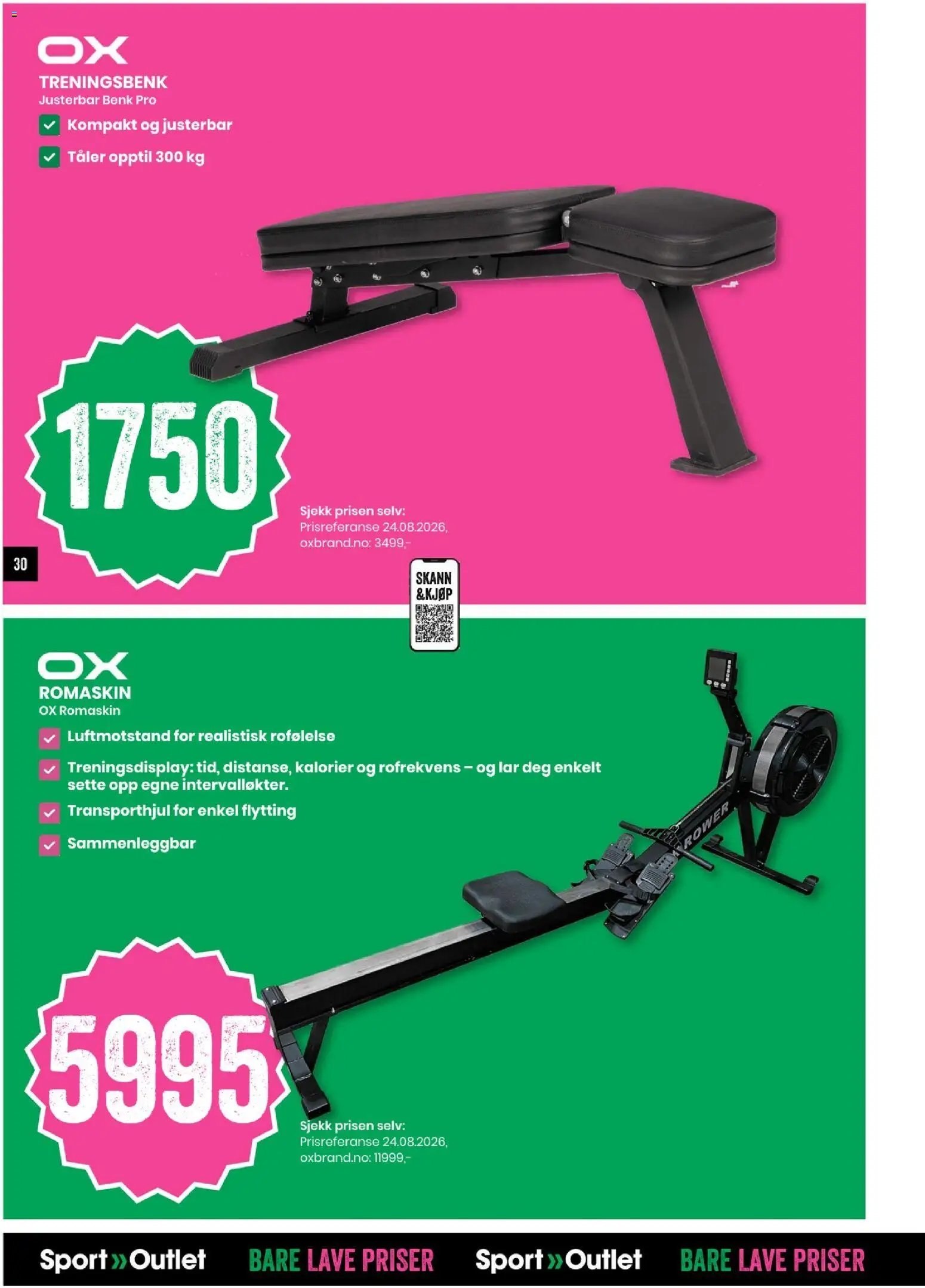 Sport Outlet kundeavis
