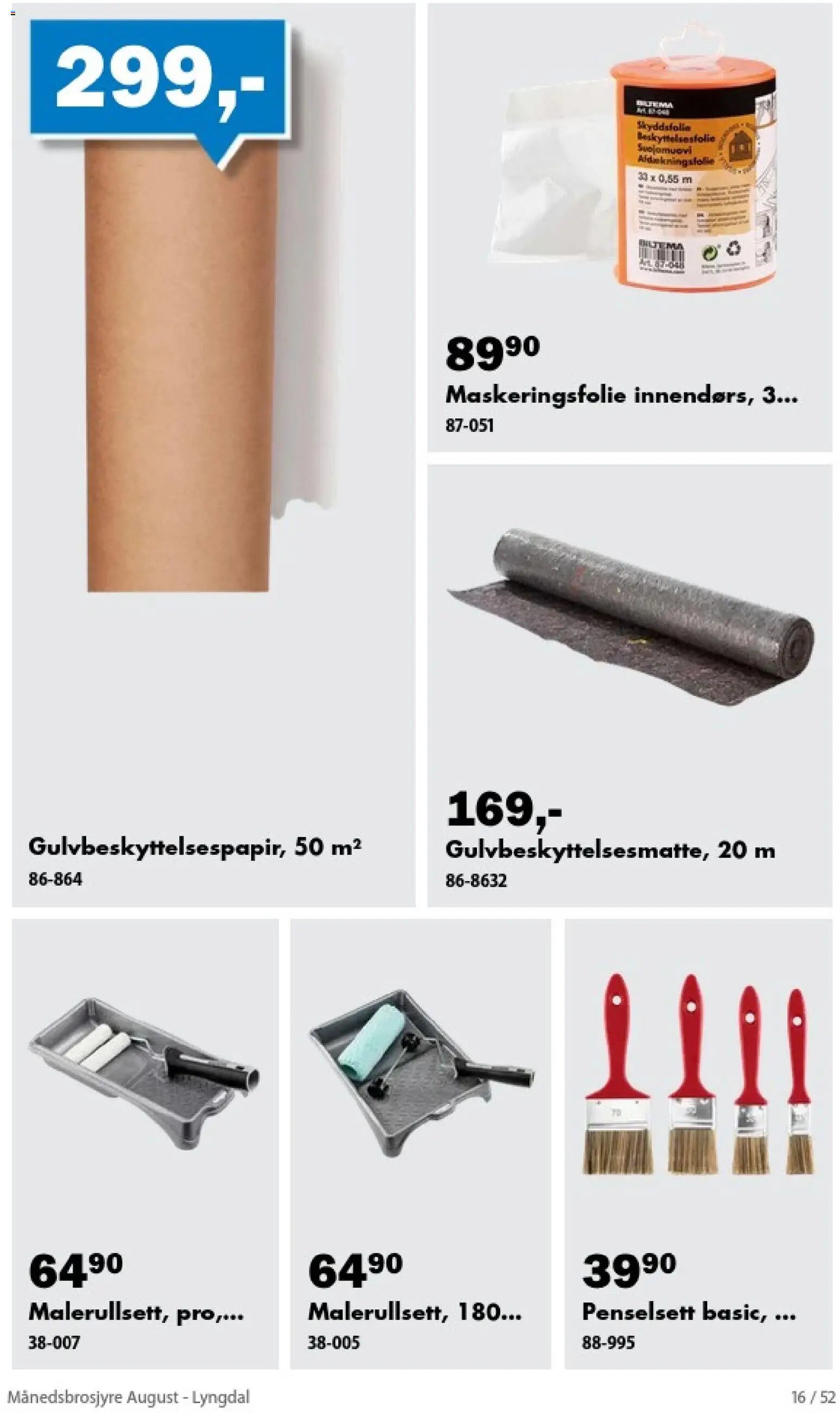 Biltema Månedsbrosjyre August - National