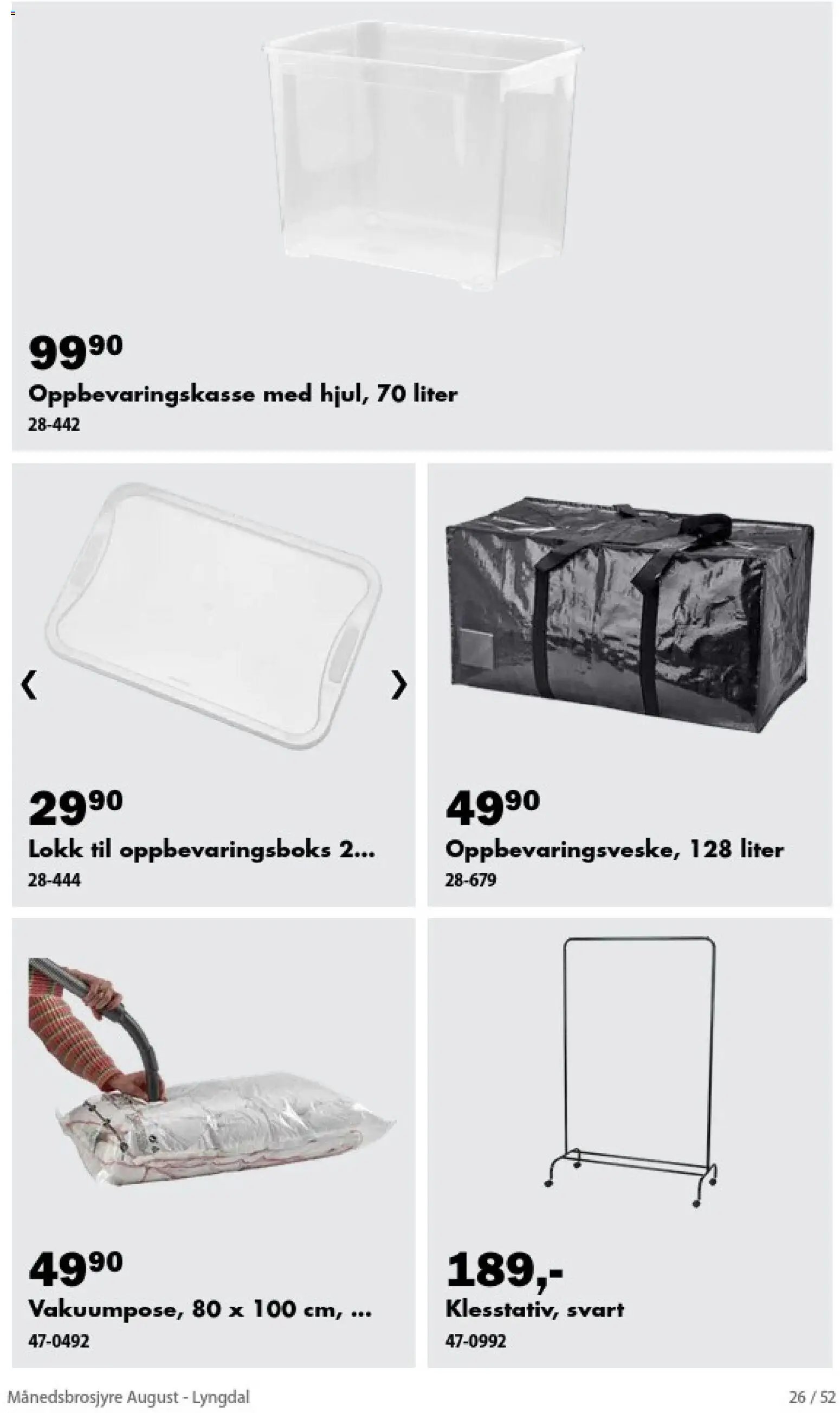 Biltema Månedsbrosjyre August - National