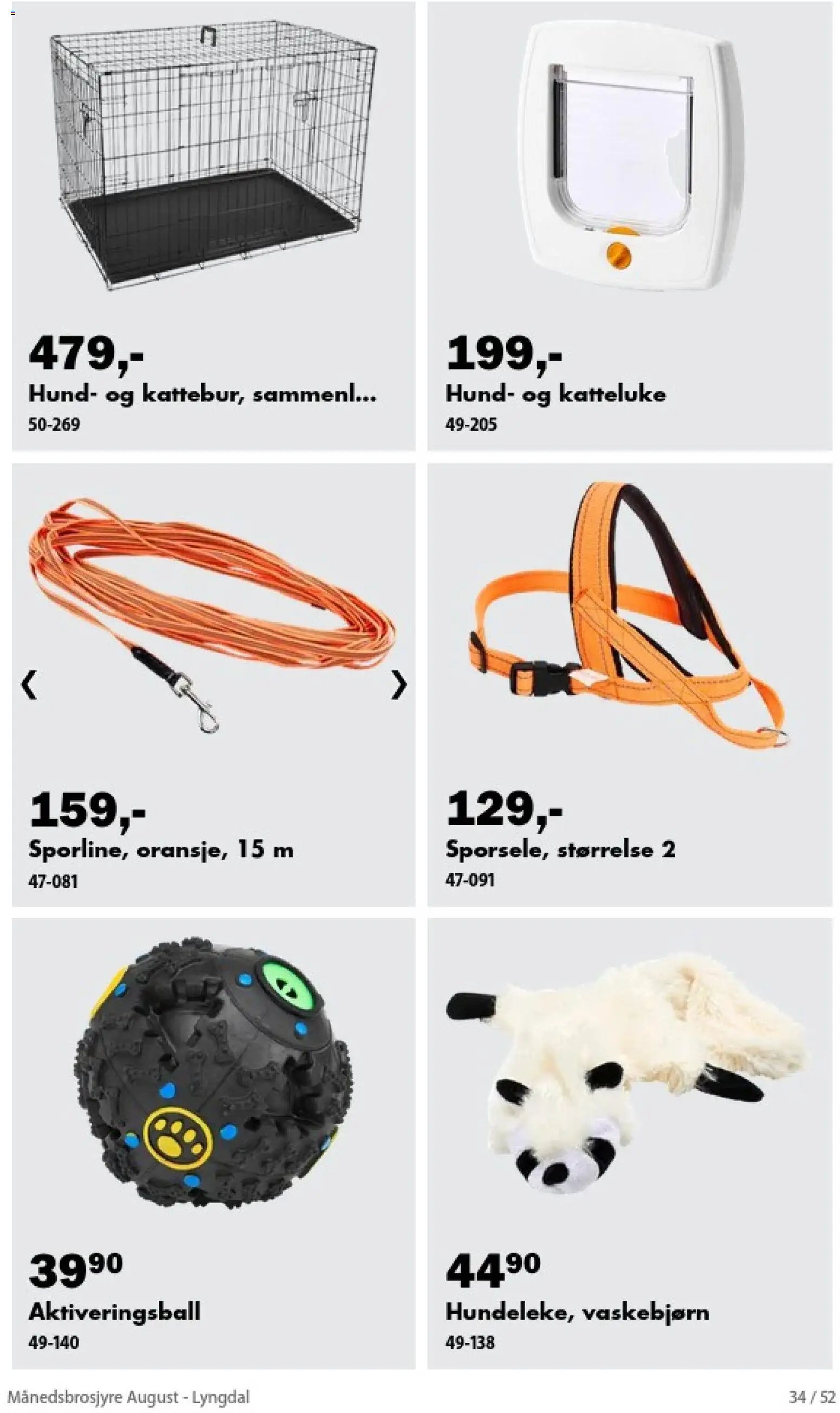 Biltema Månedsbrosjyre August - National