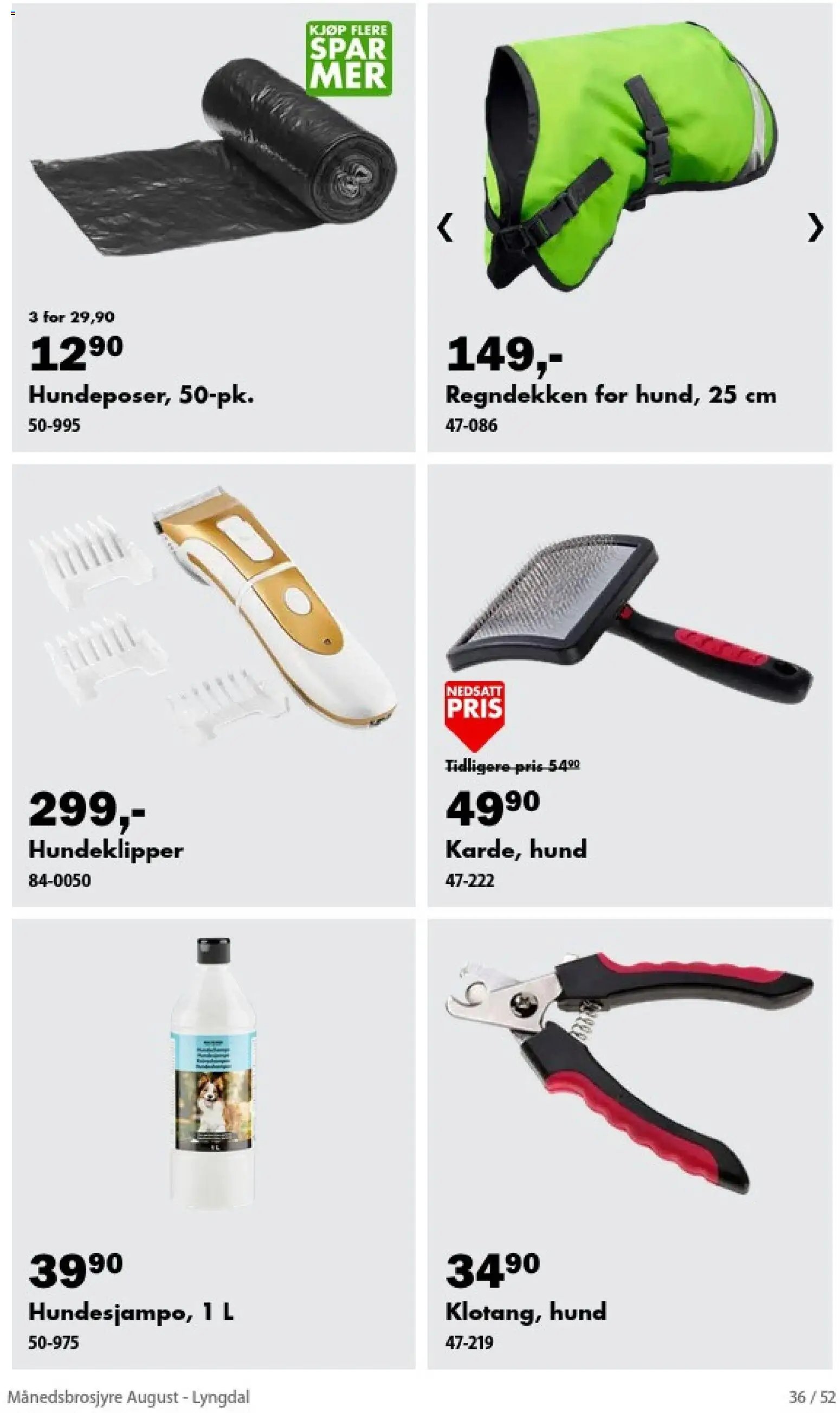 Biltema Månedsbrosjyre August - National