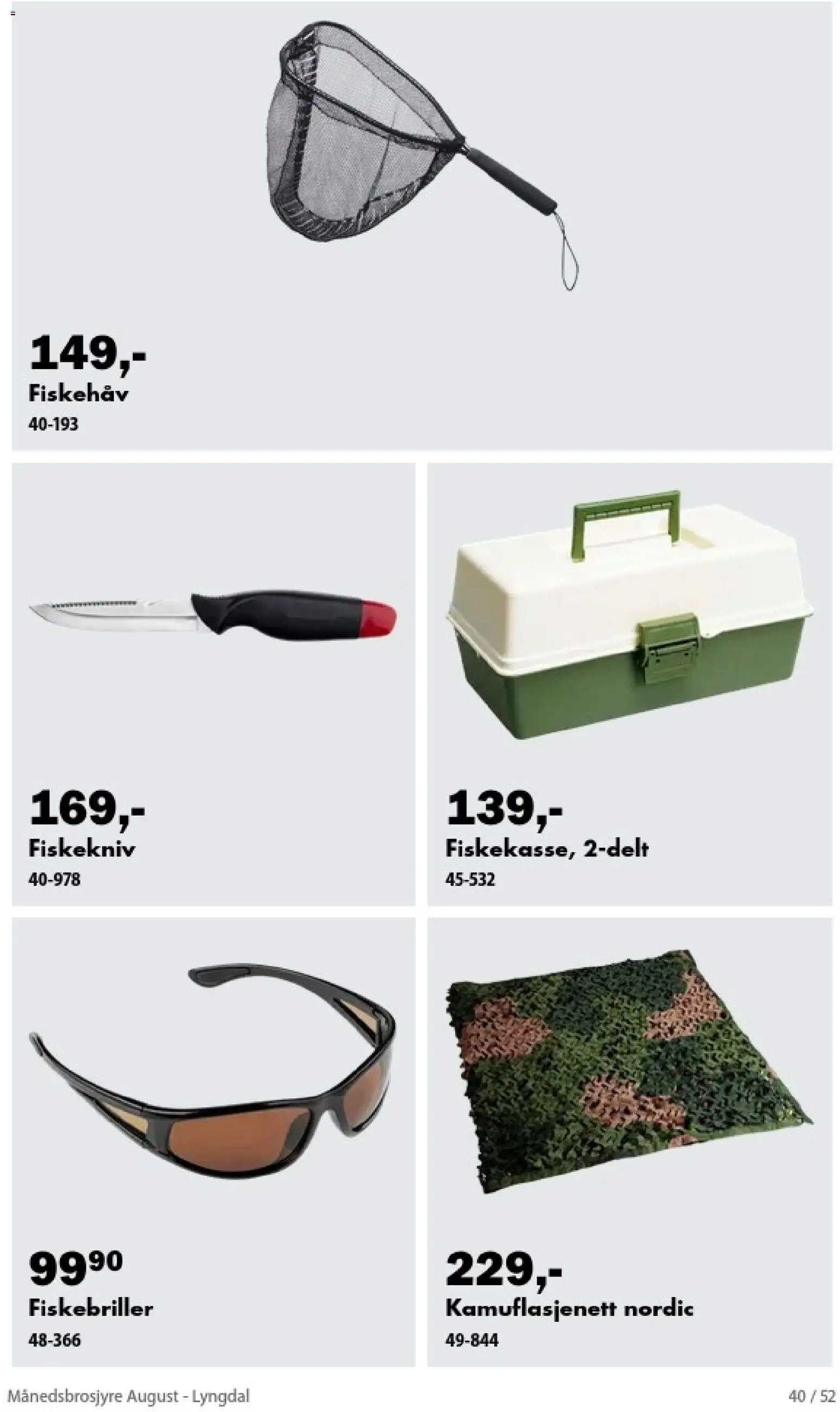 Biltema Månedsbrosjyre August - National