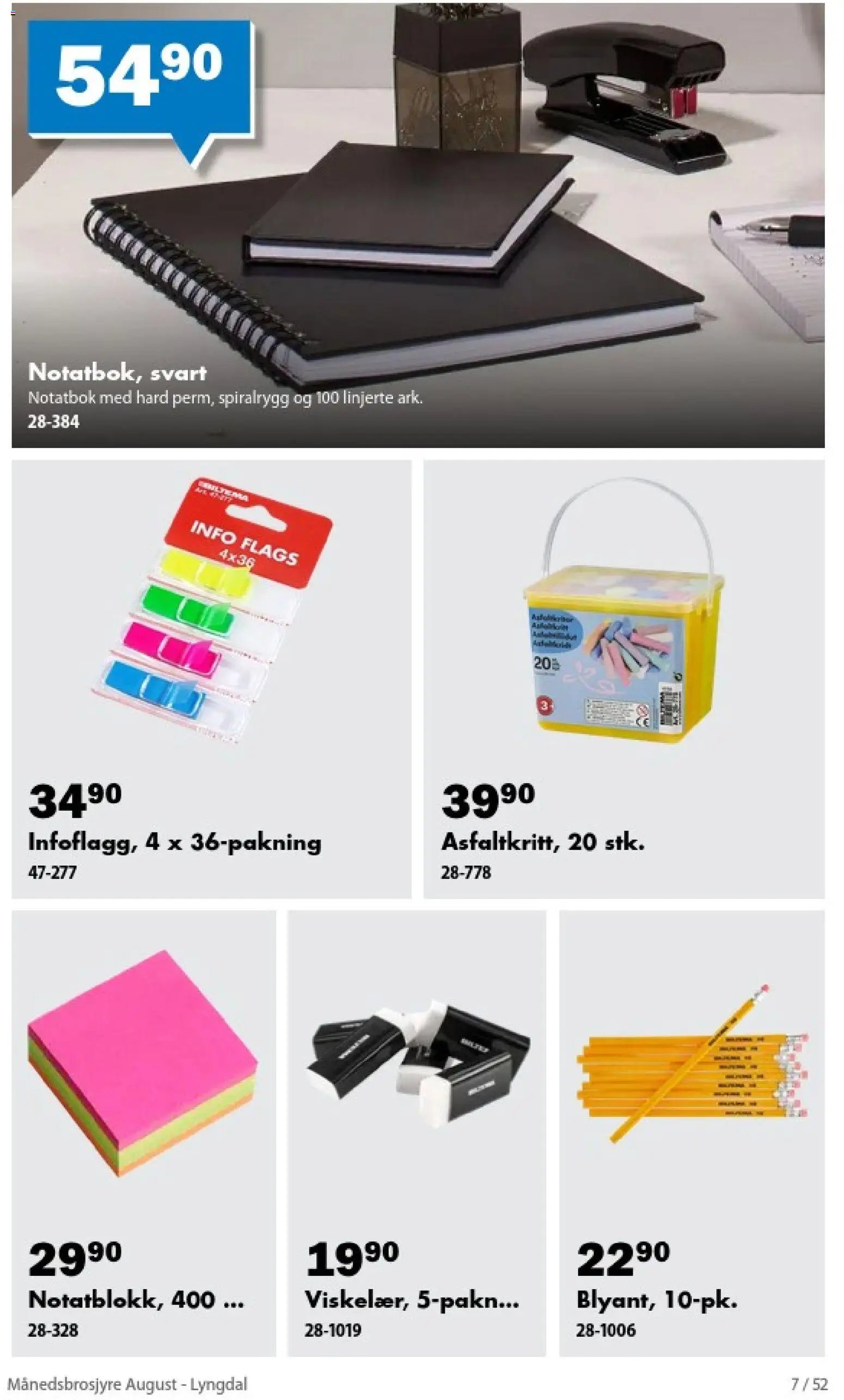 Biltema Månedsbrosjyre August - National