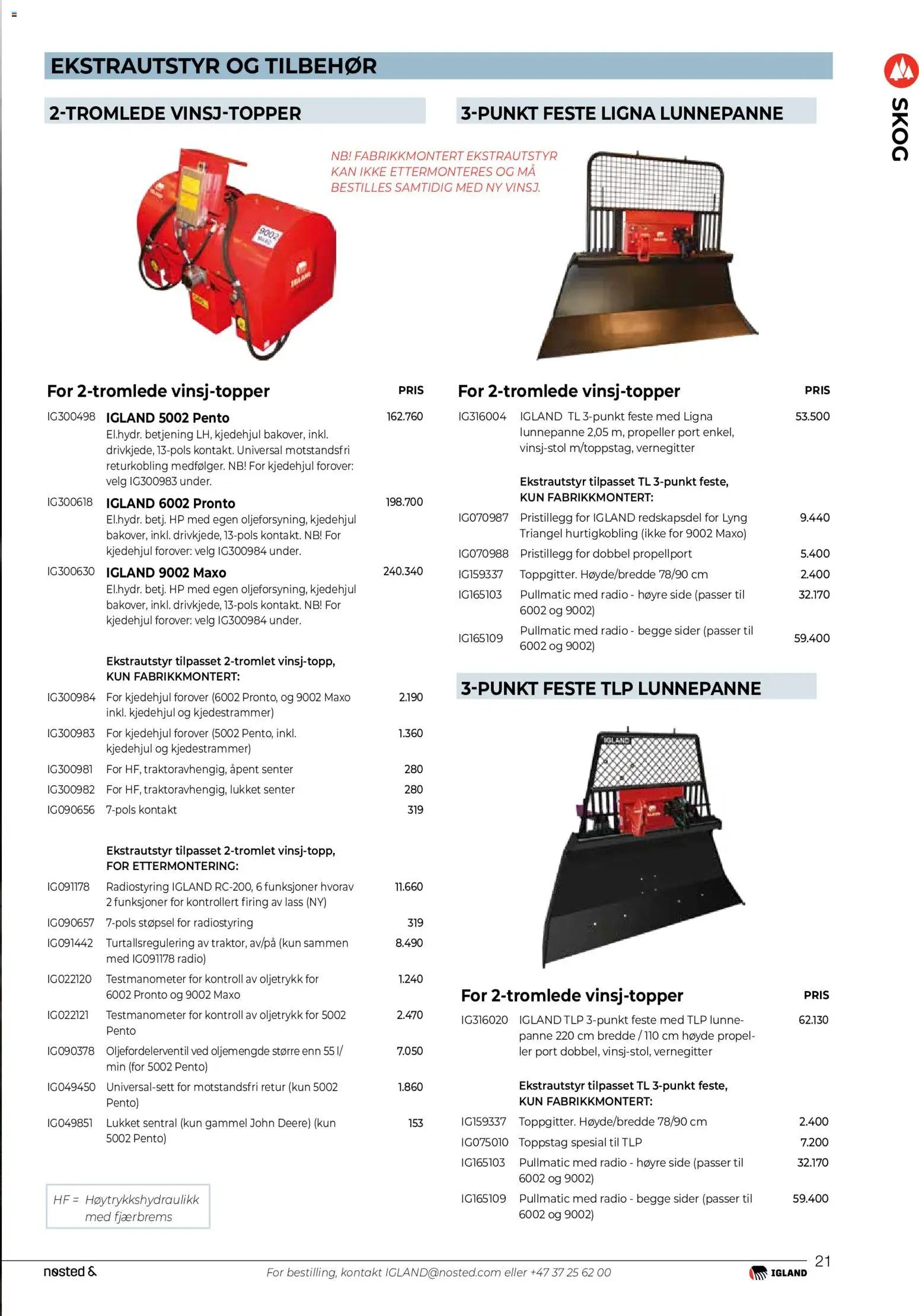 Felleskjøpet Igland produktkatalog 2025-2026 (2025-01-01 - 2026-12-31)