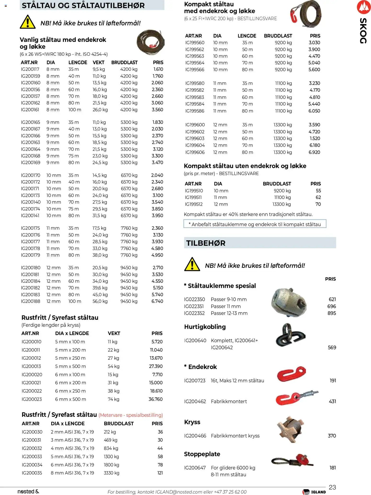 Felleskjøpet Igland produktkatalog 2025-2026 (2025-01-01 - 2026-12-31)