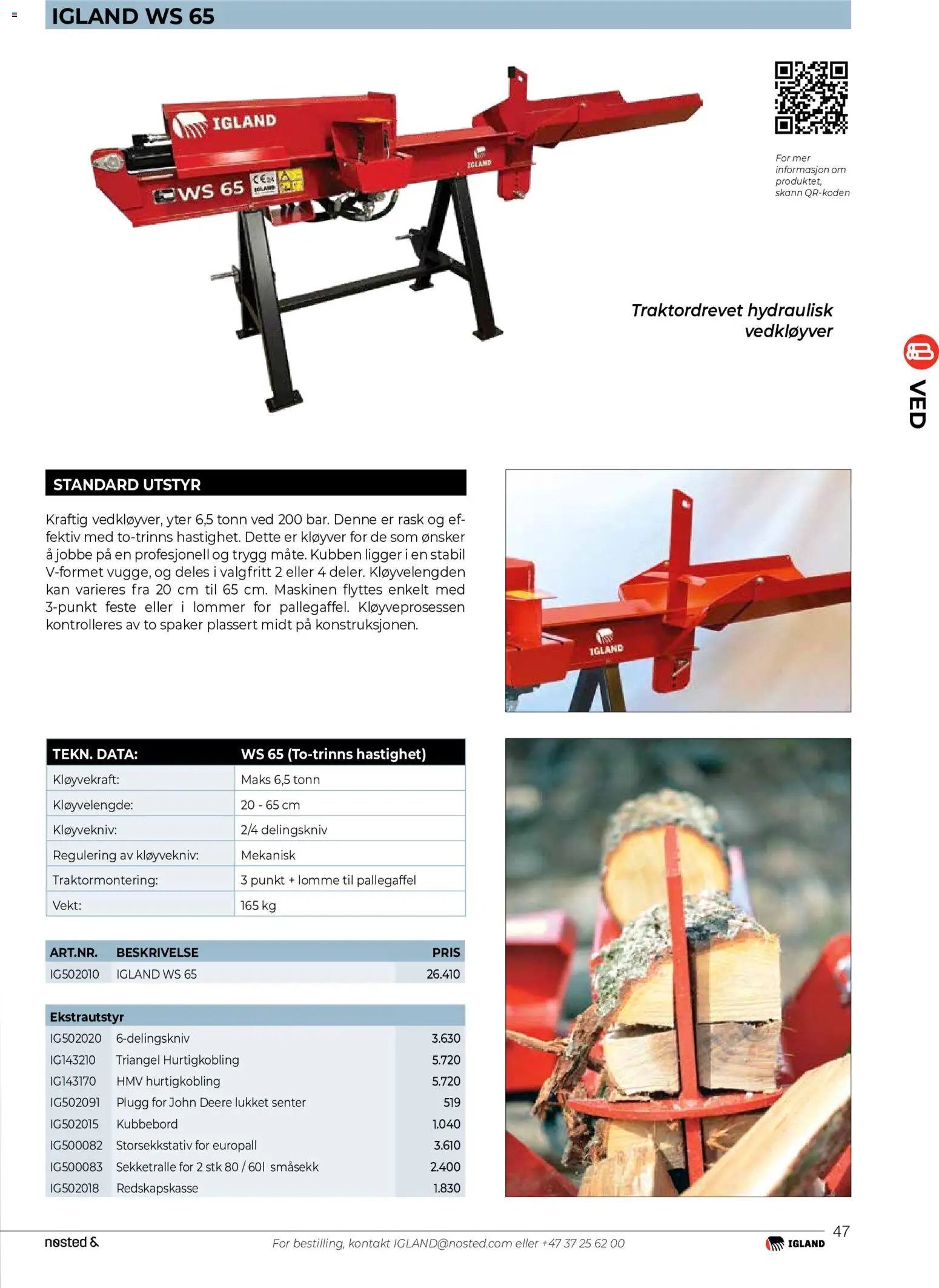 Felleskjøpet Igland produktkatalog 2025-2026 (2025-01-01 - 2026-12-31)