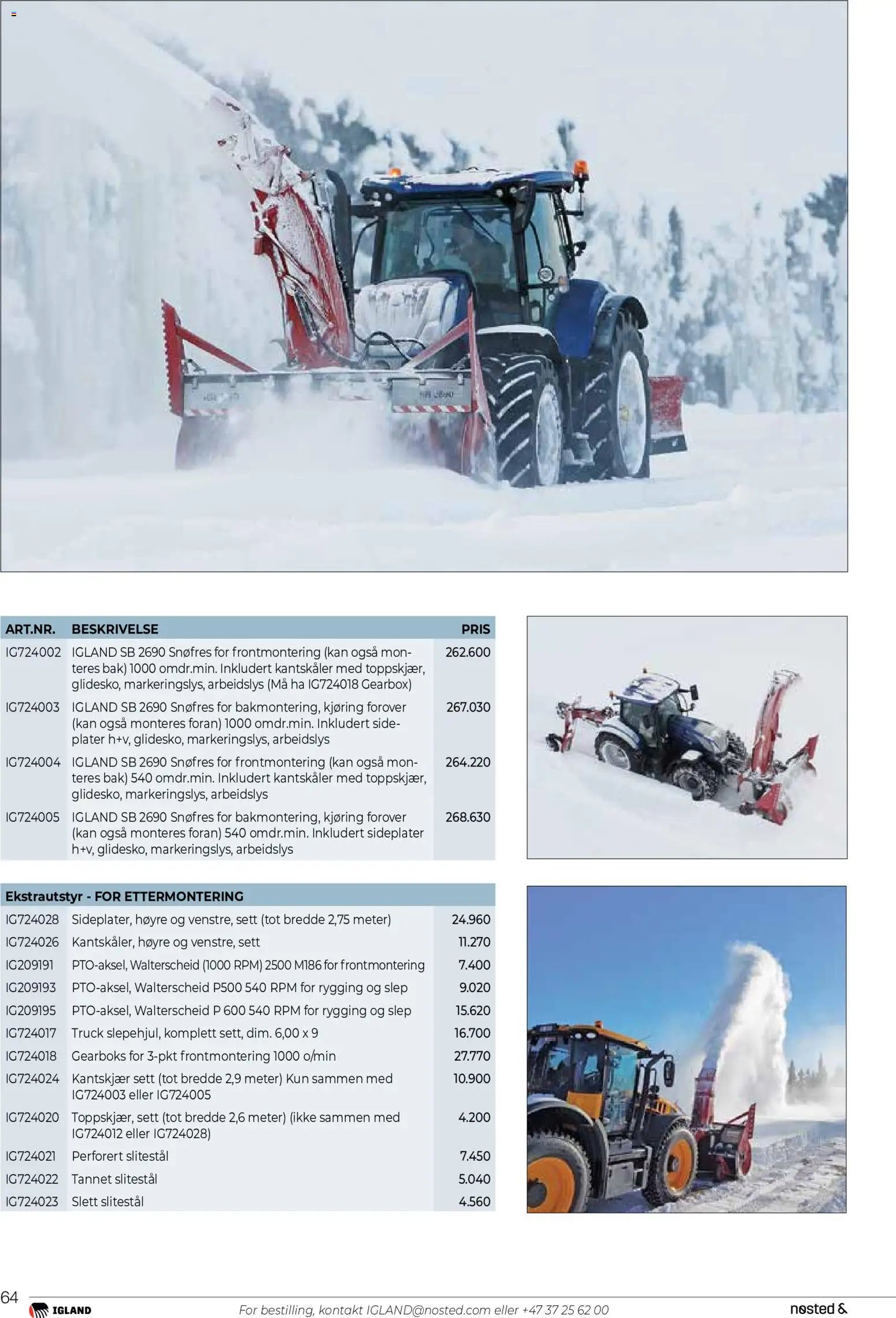 Felleskjøpet Igland produktkatalog 2025-2026 (2025-01-01 - 2026-12-31)