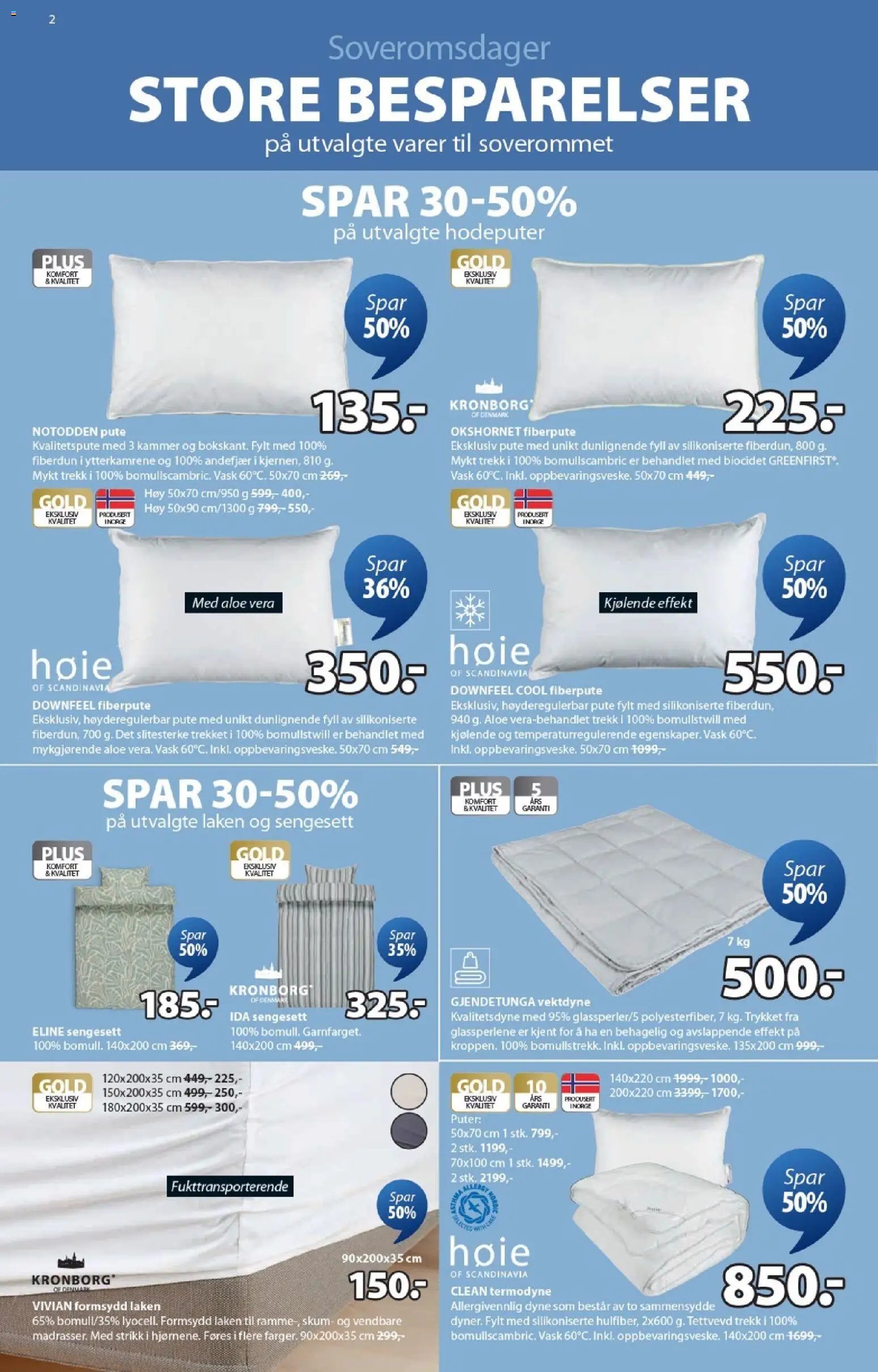 JYSK kundeavis (2026-03-09 - 2026-03-22)