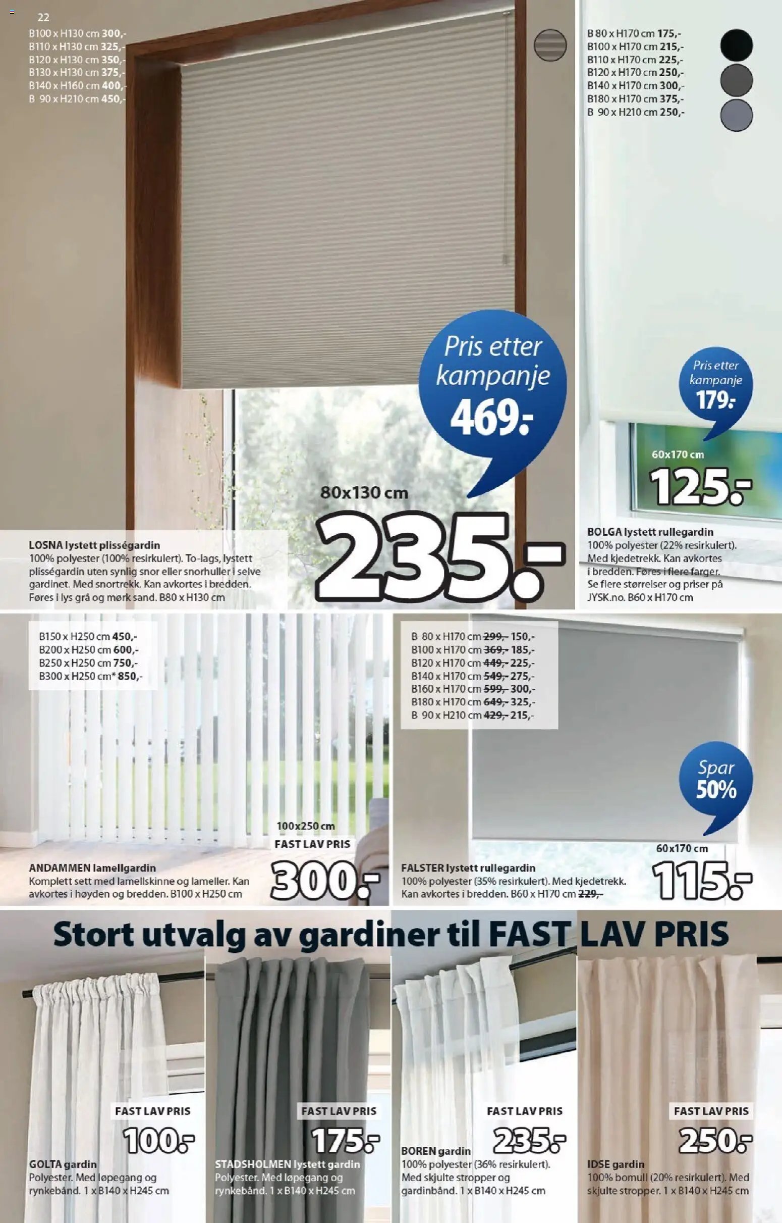 JYSK kundeavis (2026-03-09 - 2026-03-22)