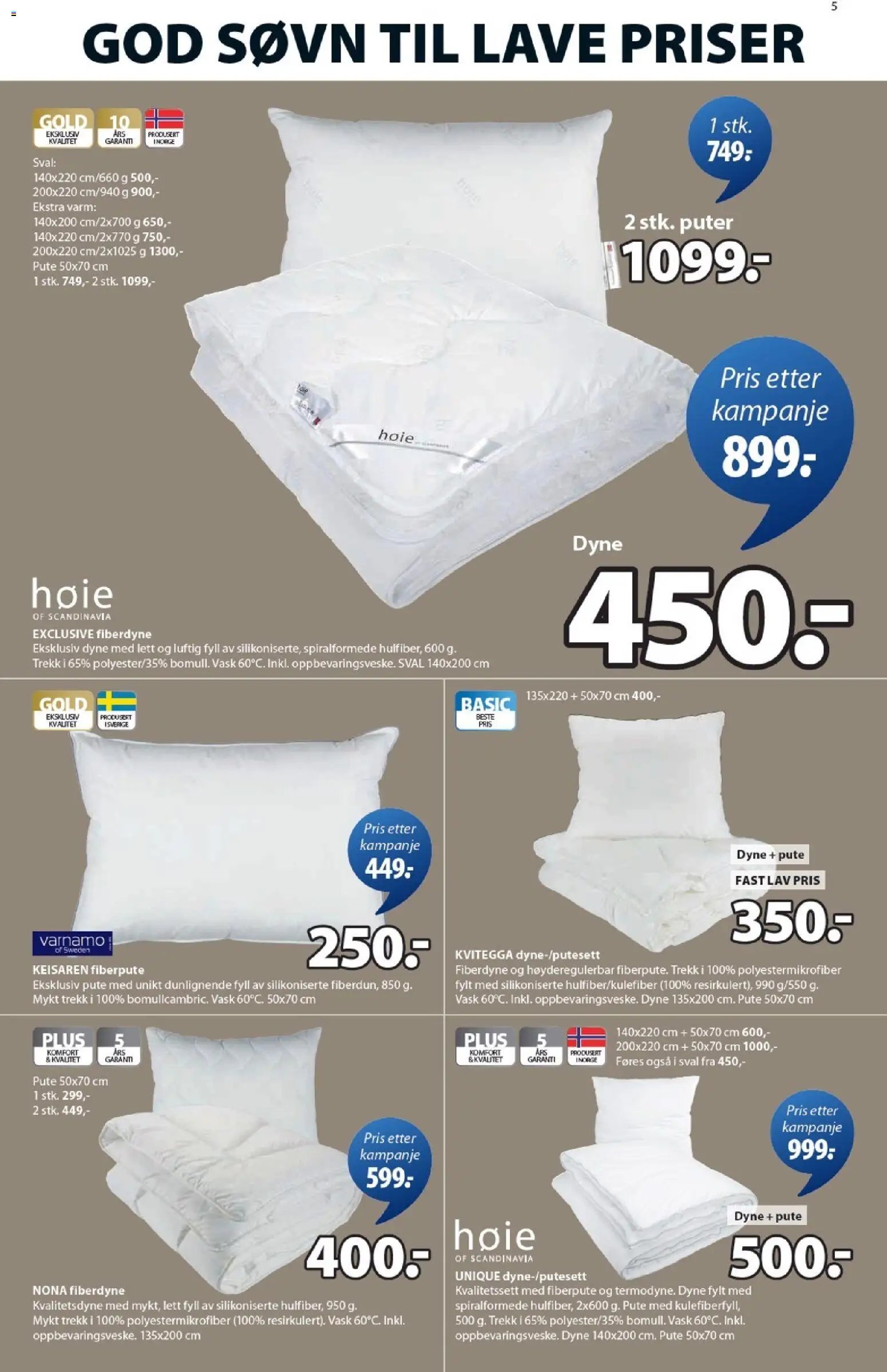 JYSK kundeavis (2026-03-09 - 2026-03-22)