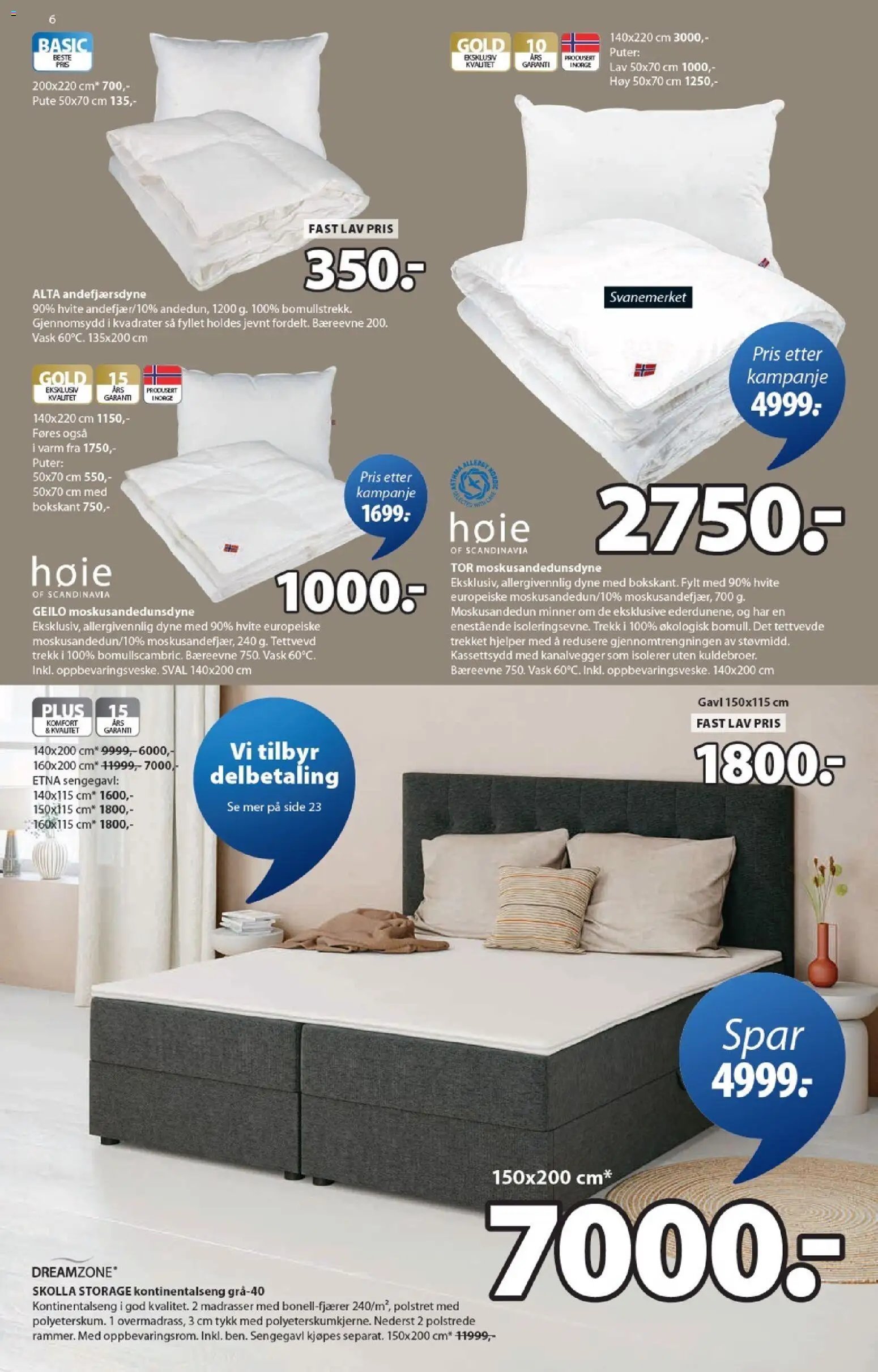 JYSK kundeavis (2026-03-09 - 2026-03-22)