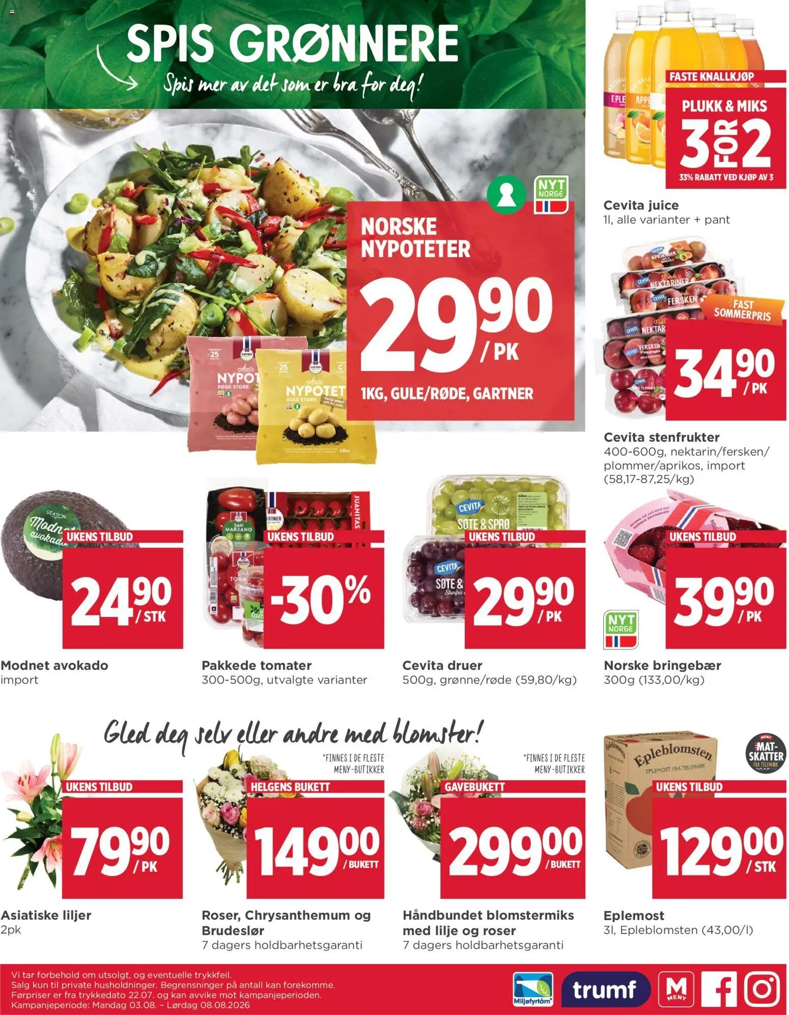 Meny Helgø Endelig Helg!