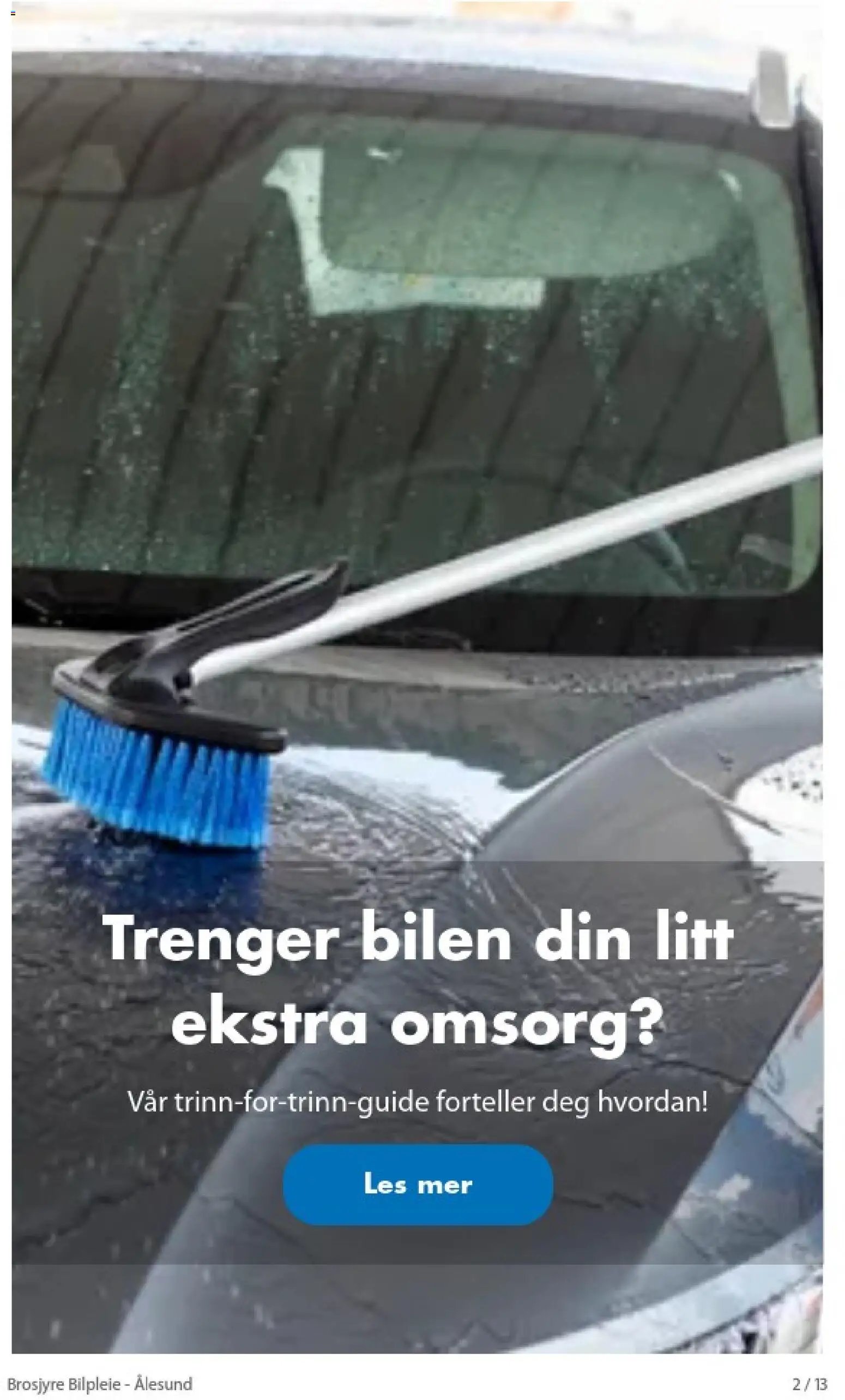 Biltema Brosjyre Bilpleie - National