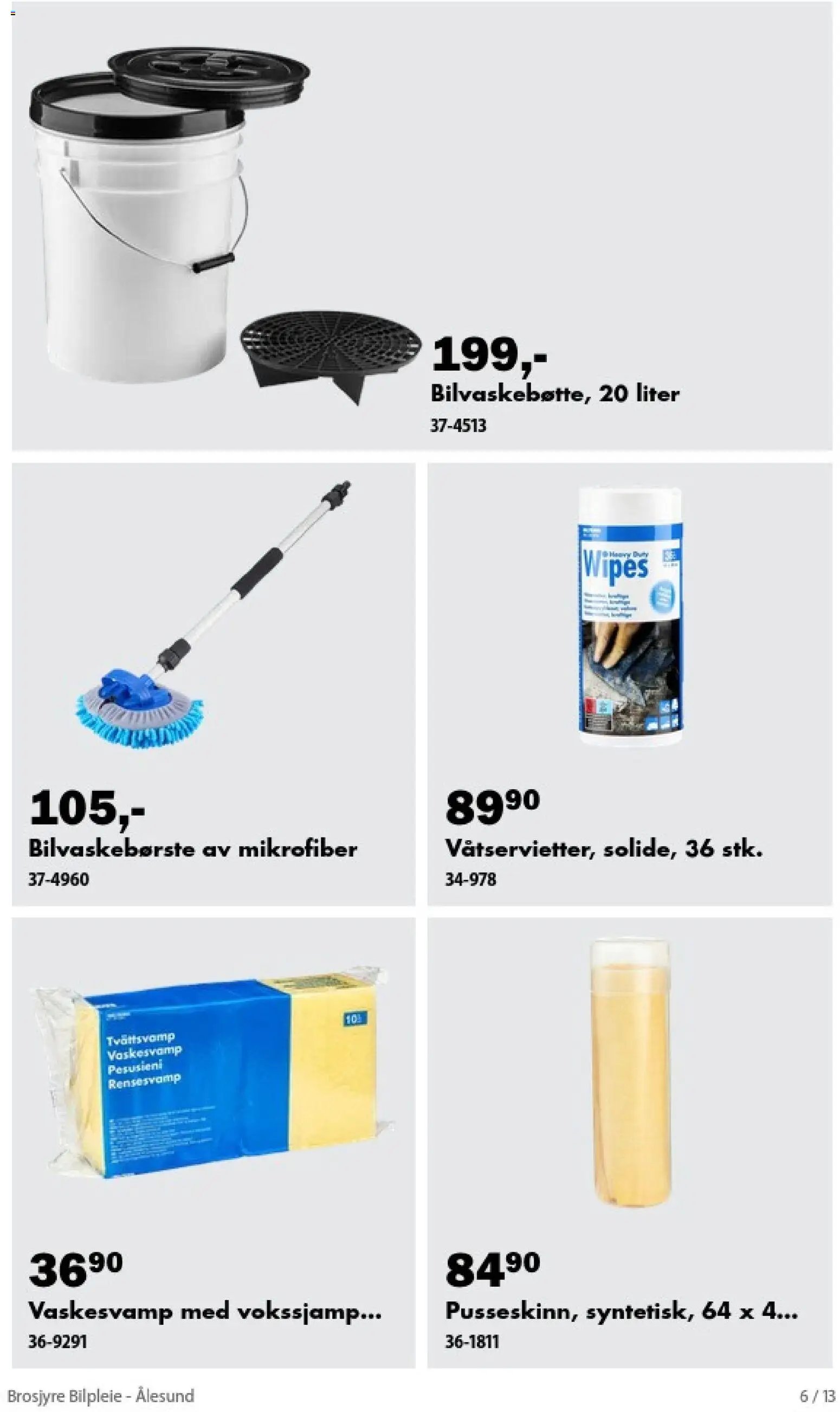 Biltema Brosjyre Bilpleie - National