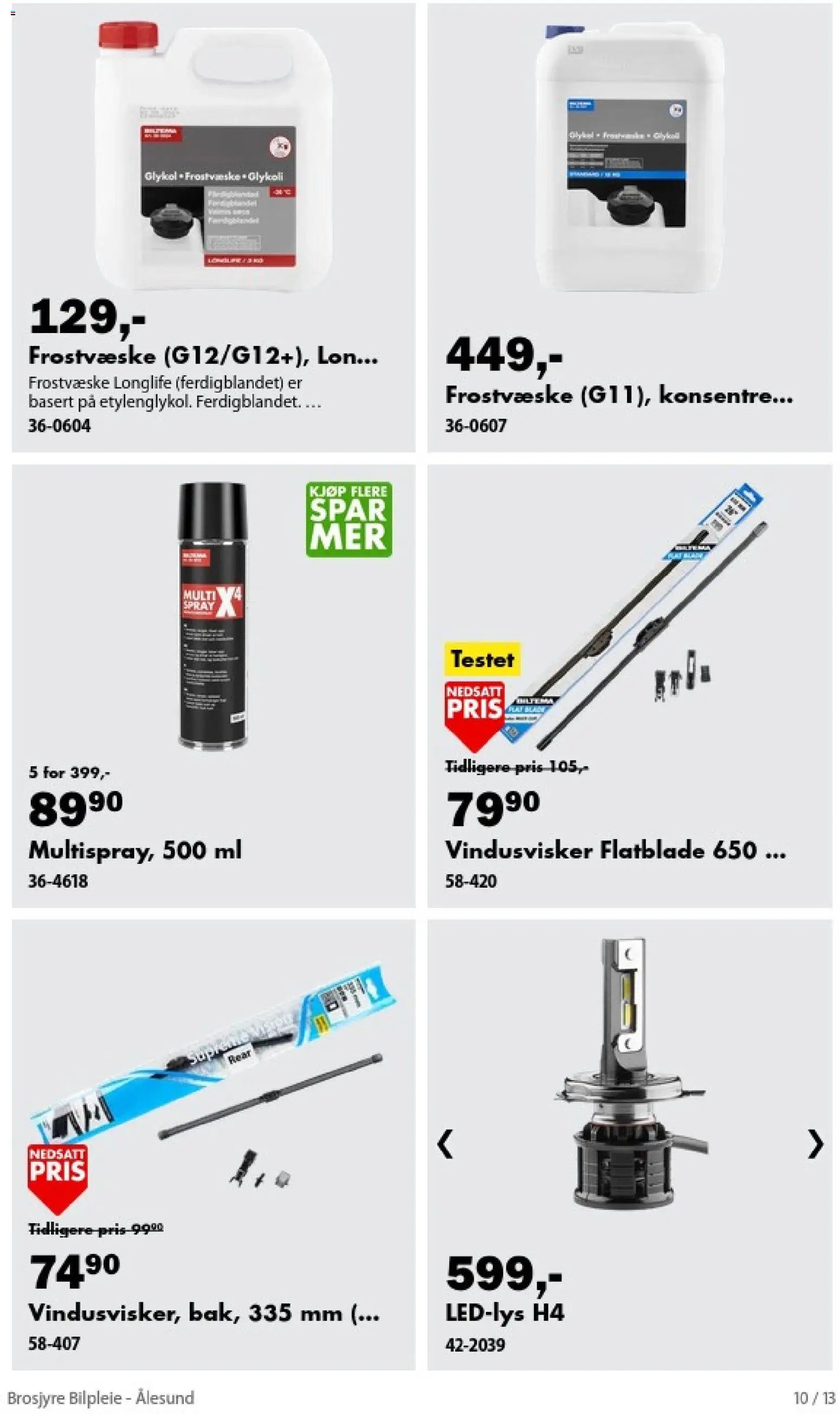 Biltema Brosjyre Bilpleie - National