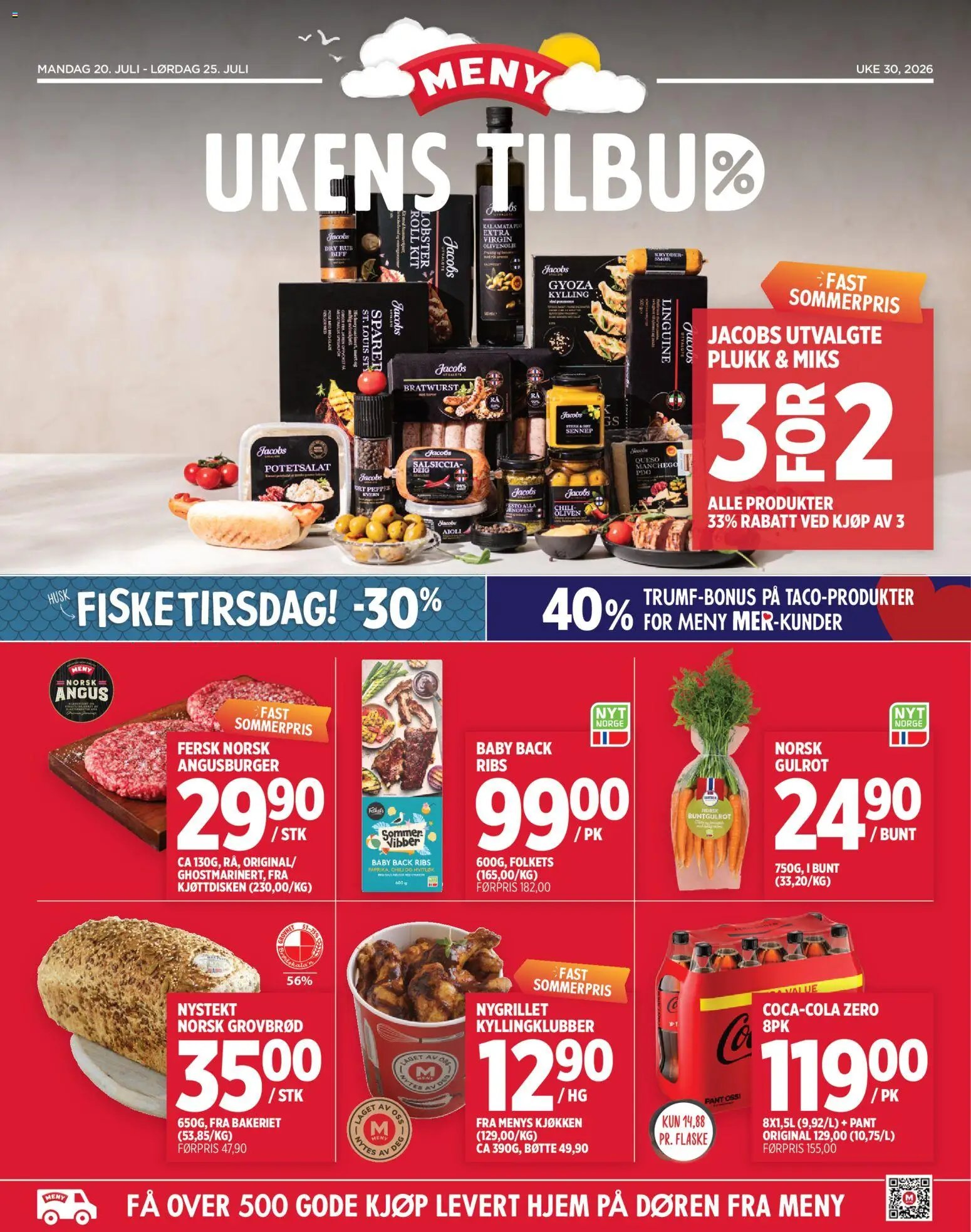 Meny kundeavis