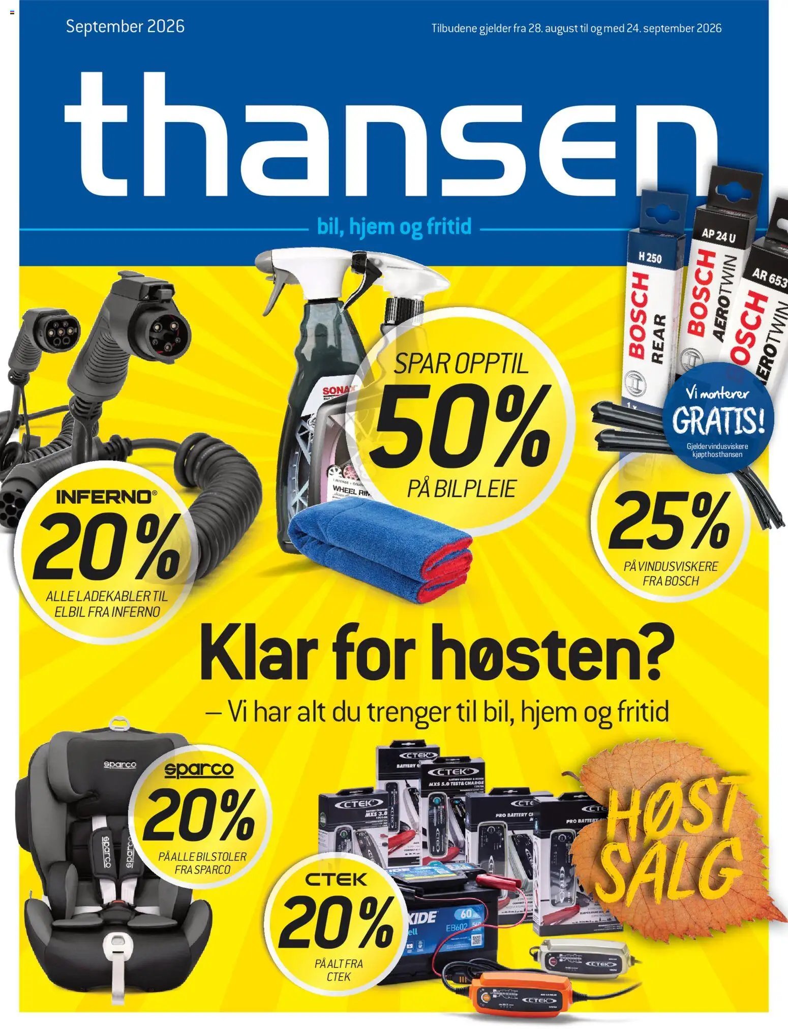 THANSEN kundeavis