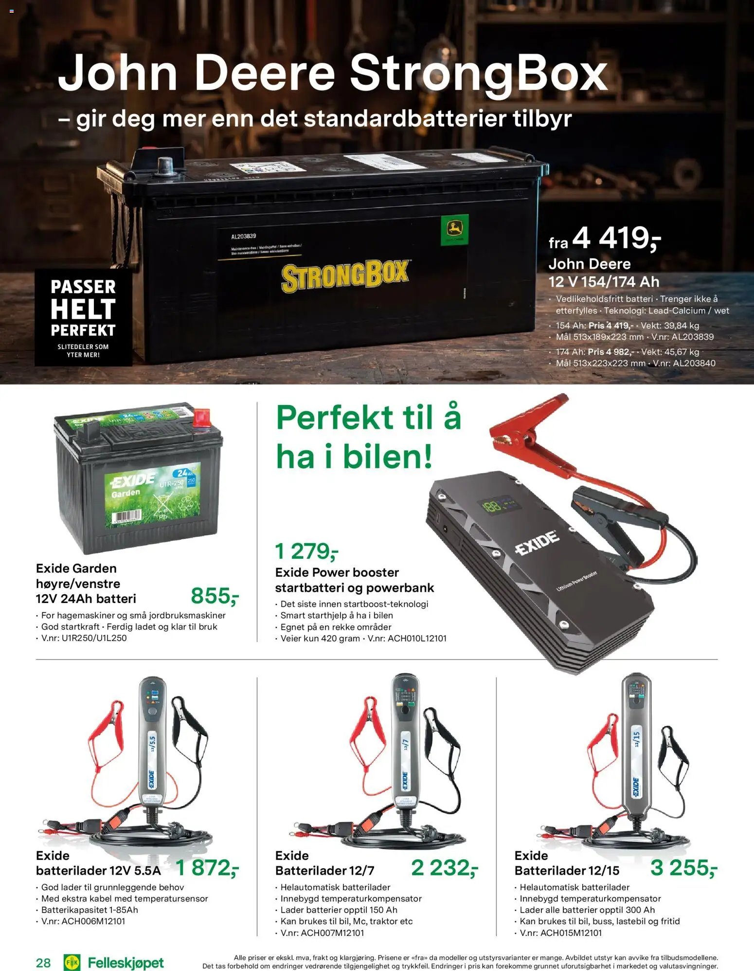 Felleskjøpet Deler&Tilbehør 2026 (2026-04-22 - 2027-01-03)