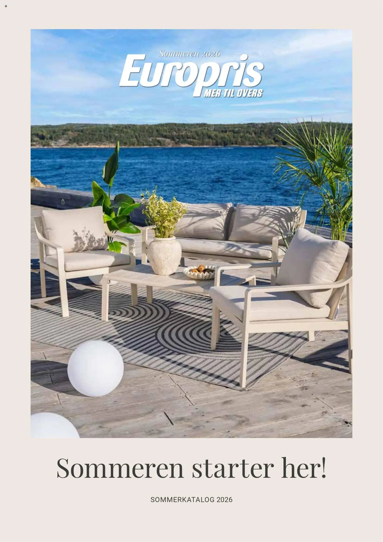 Europris Sommerkatalogen 2026 (2026-03-24 - 2026-09-17)