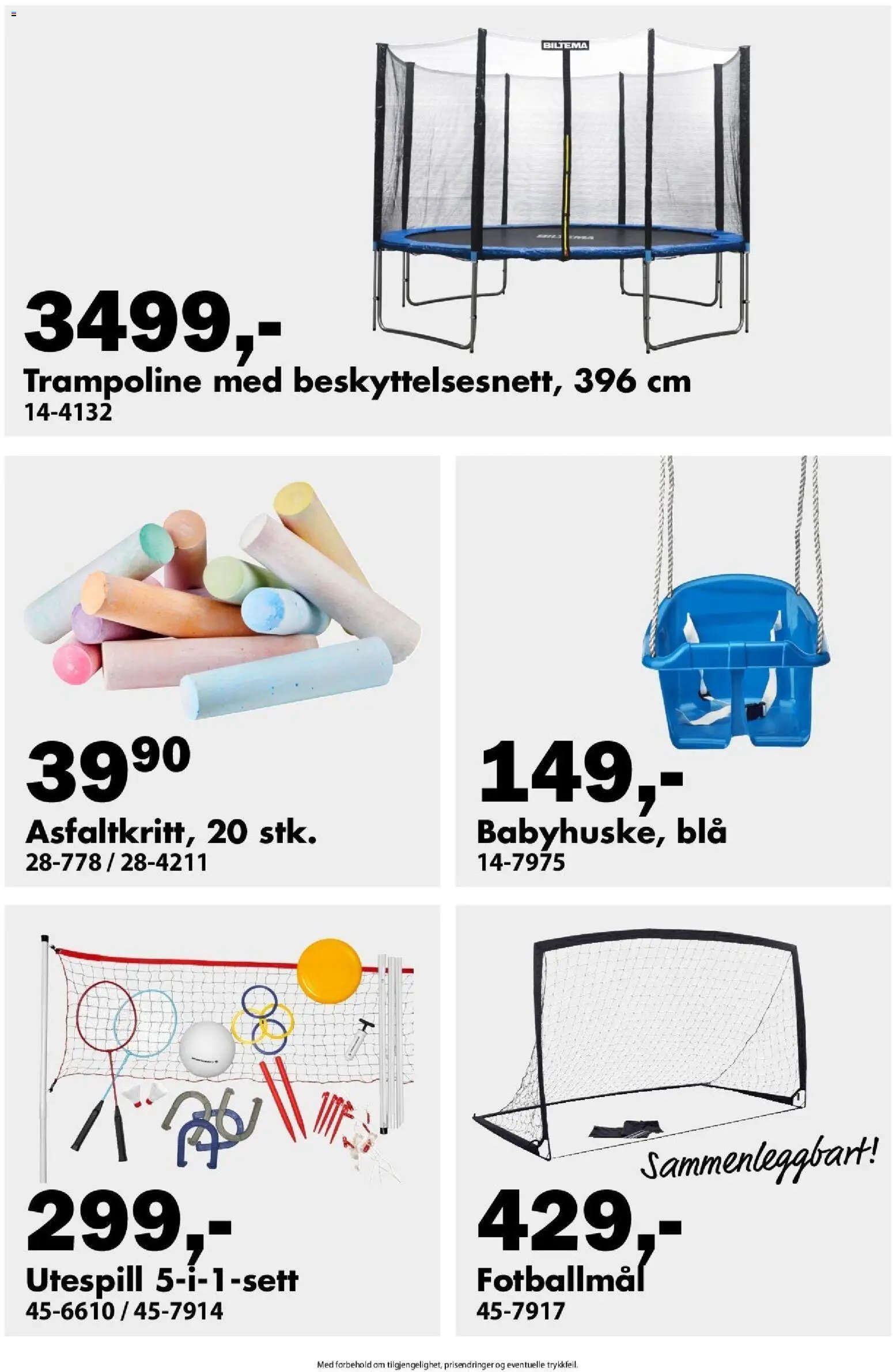 Biltema kundeavis (2026-05-01 - 2026-05-31)