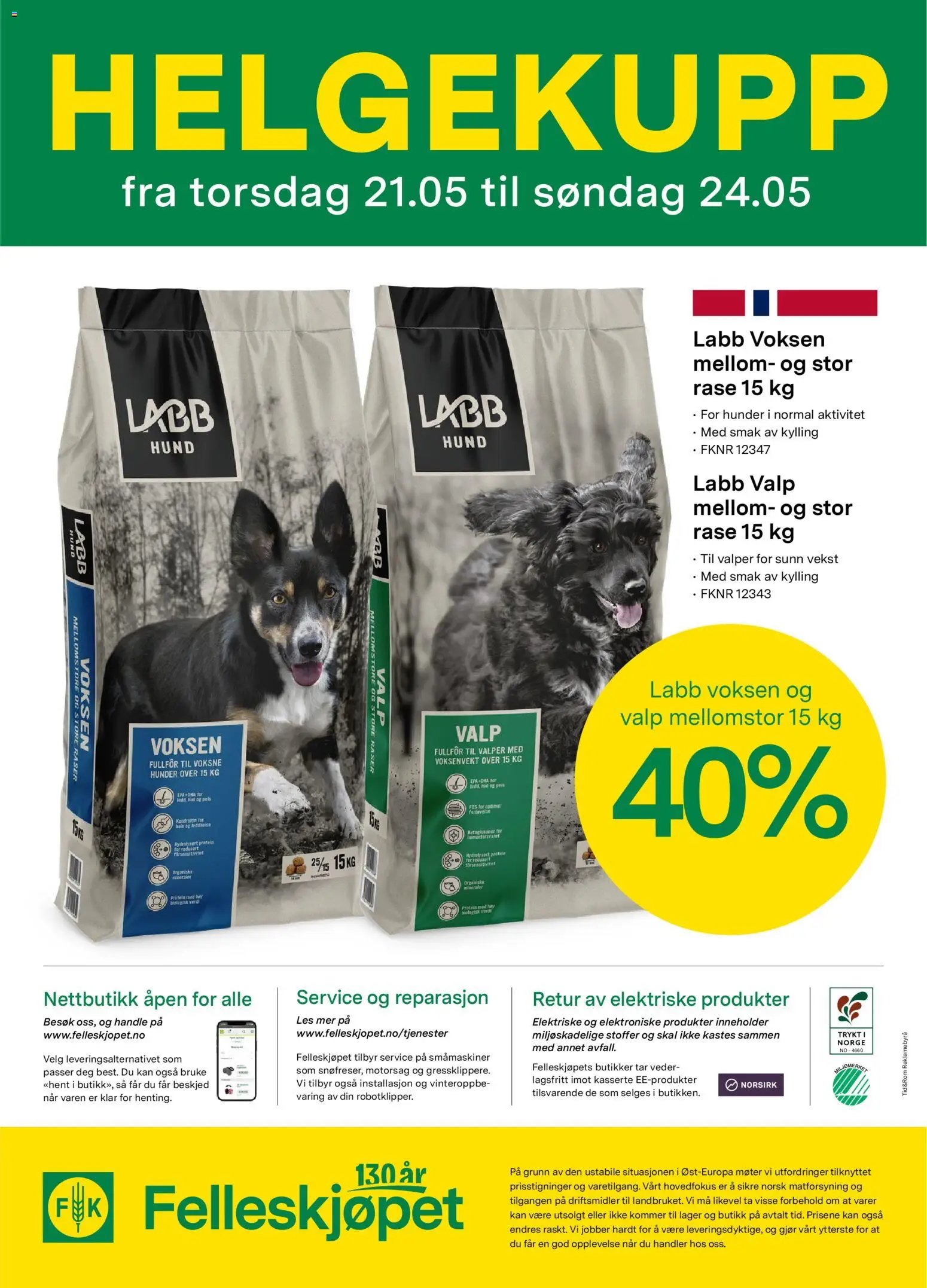 Felleskjøpet kundeavis (2026-05-11 - 2026-05-24)
