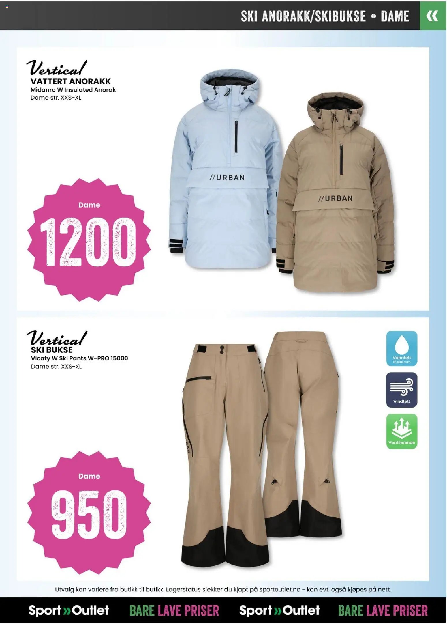 Sport Outlet kundeavis (2026-01-09 - 2026-03-02)