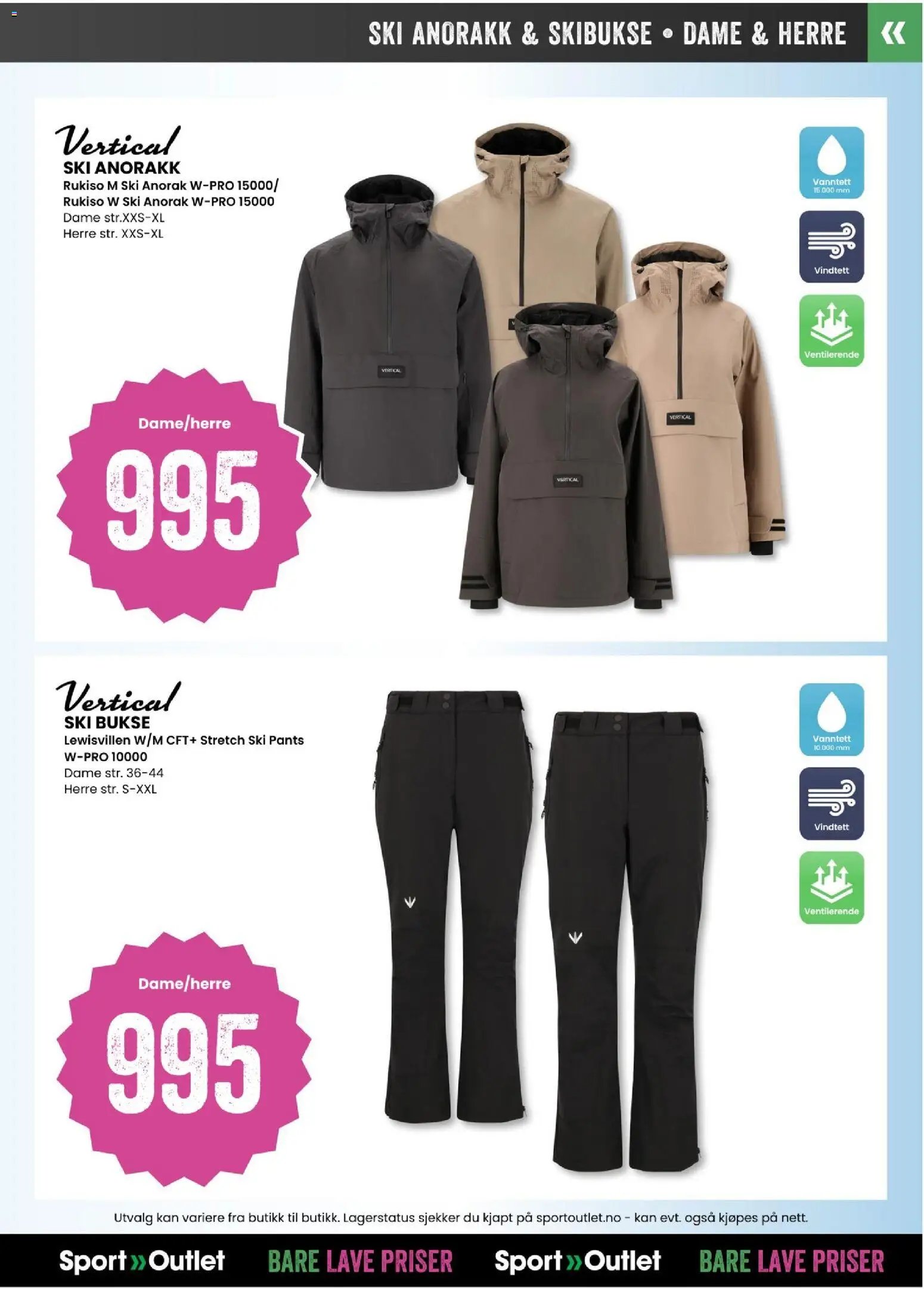 Sport Outlet kundeavis (2026-01-09 - 2026-03-02)