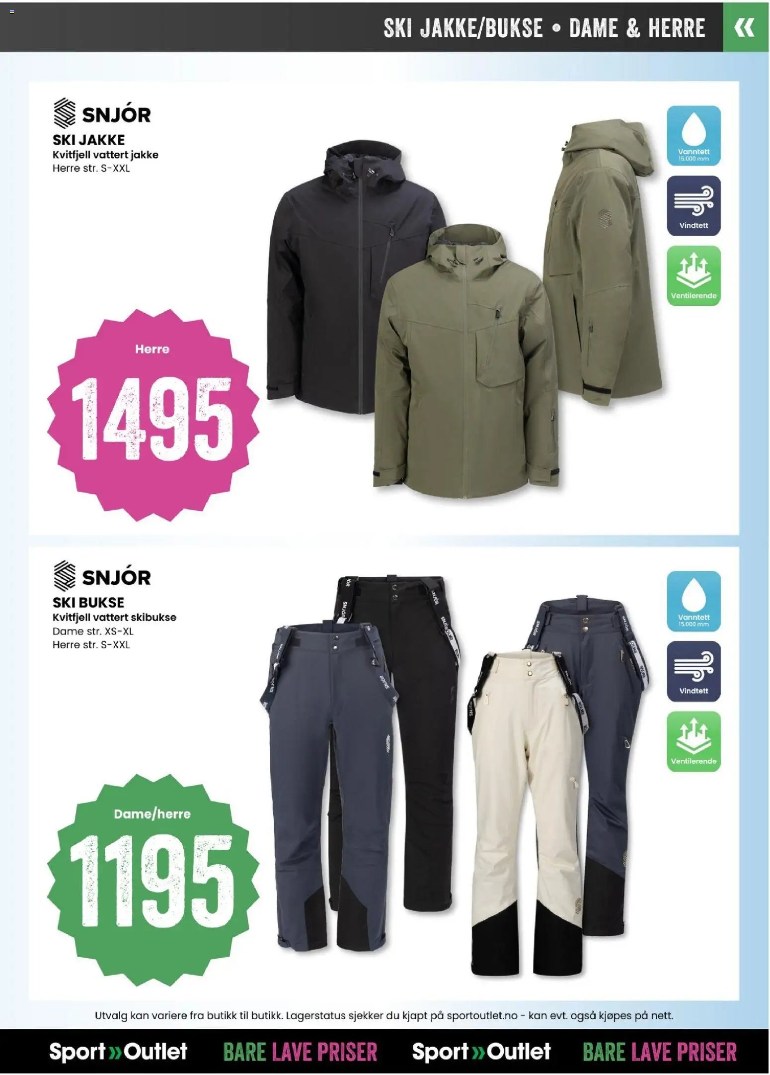 Sport Outlet kundeavis (2026-01-09 - 2026-03-02)