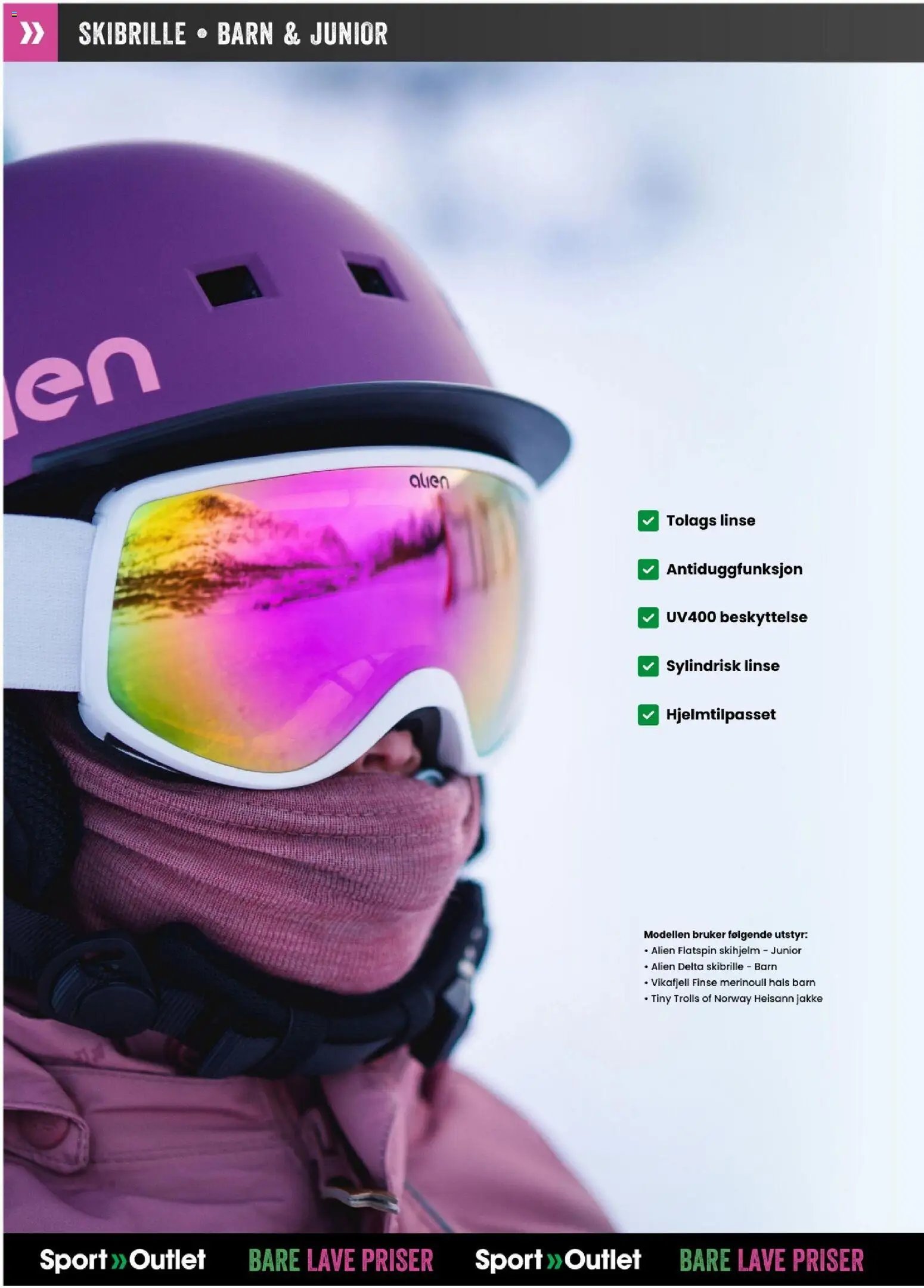 Sport Outlet kundeavis (2026-01-09 - 2026-03-02)