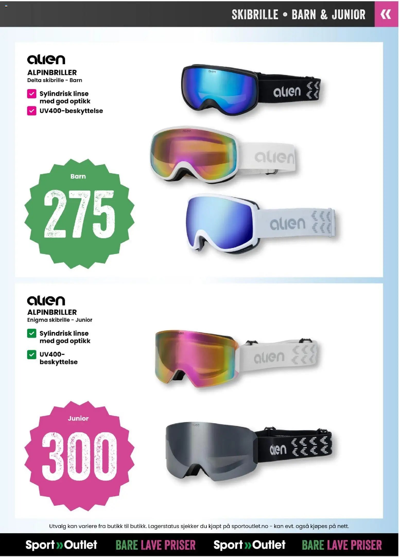 Sport Outlet kundeavis (2026-01-09 - 2026-03-02)