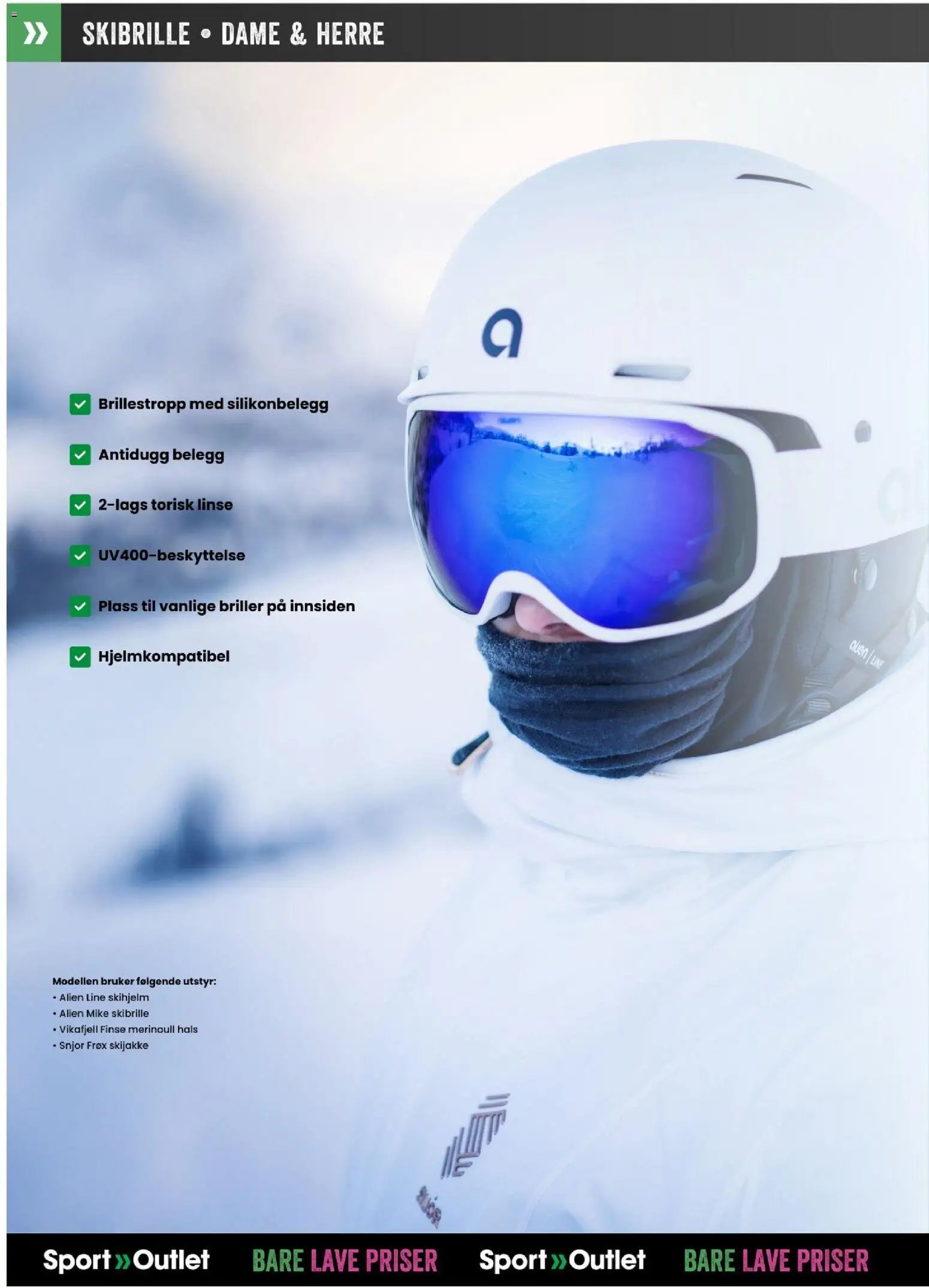 Sport Outlet kundeavis (2026-01-09 - 2026-03-02)