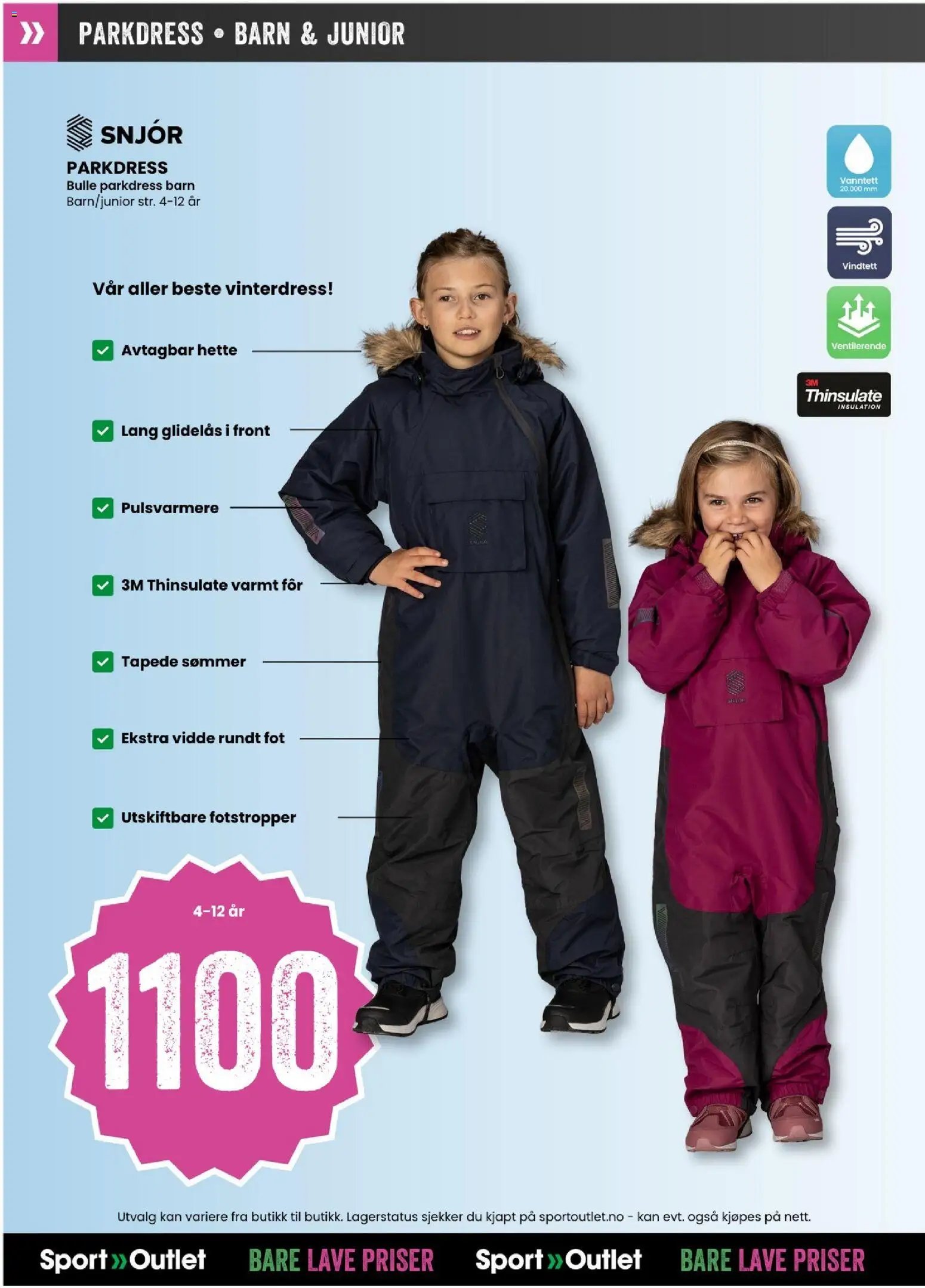 Sport Outlet kundeavis (2026-01-09 - 2026-03-02)