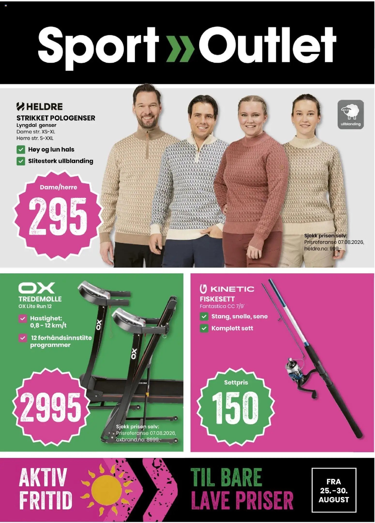 Sport Outlet Bare lave priser