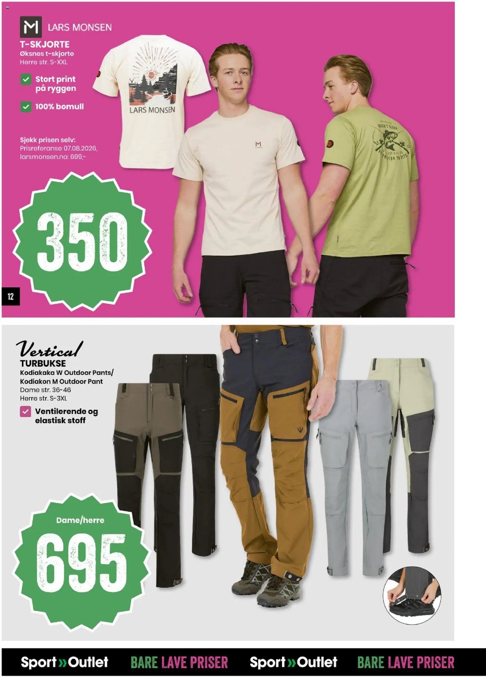 Sport Outlet Bare lave priser