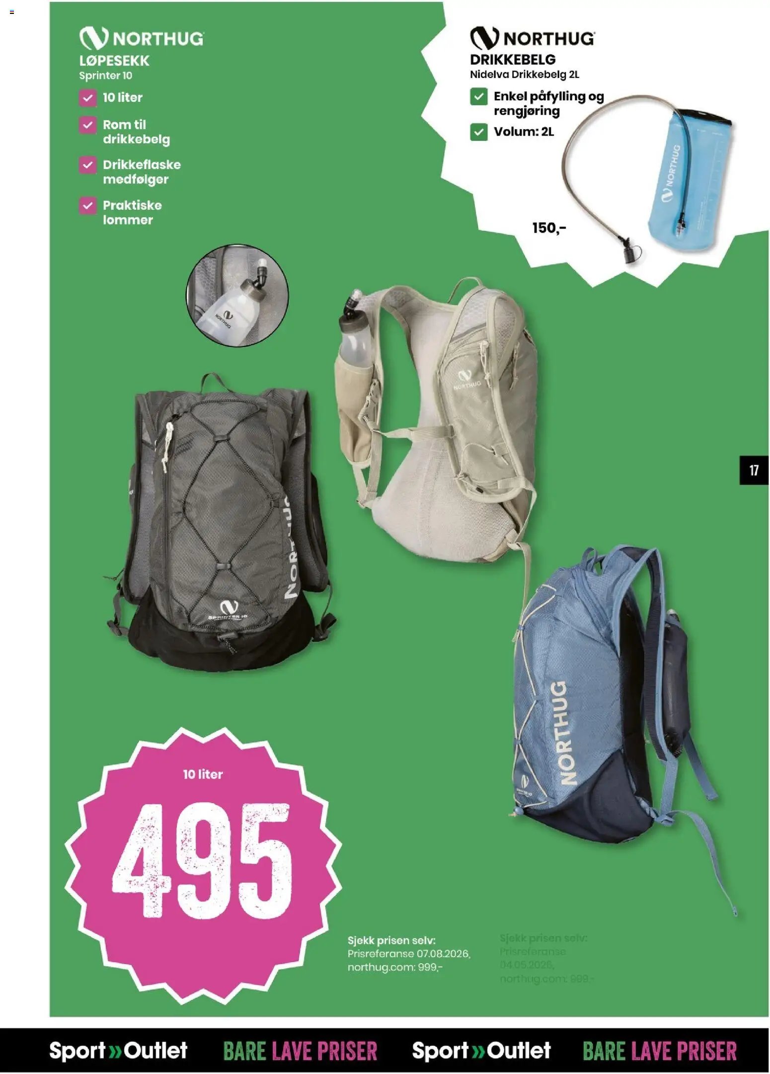 Sport Outlet Bare lave priser